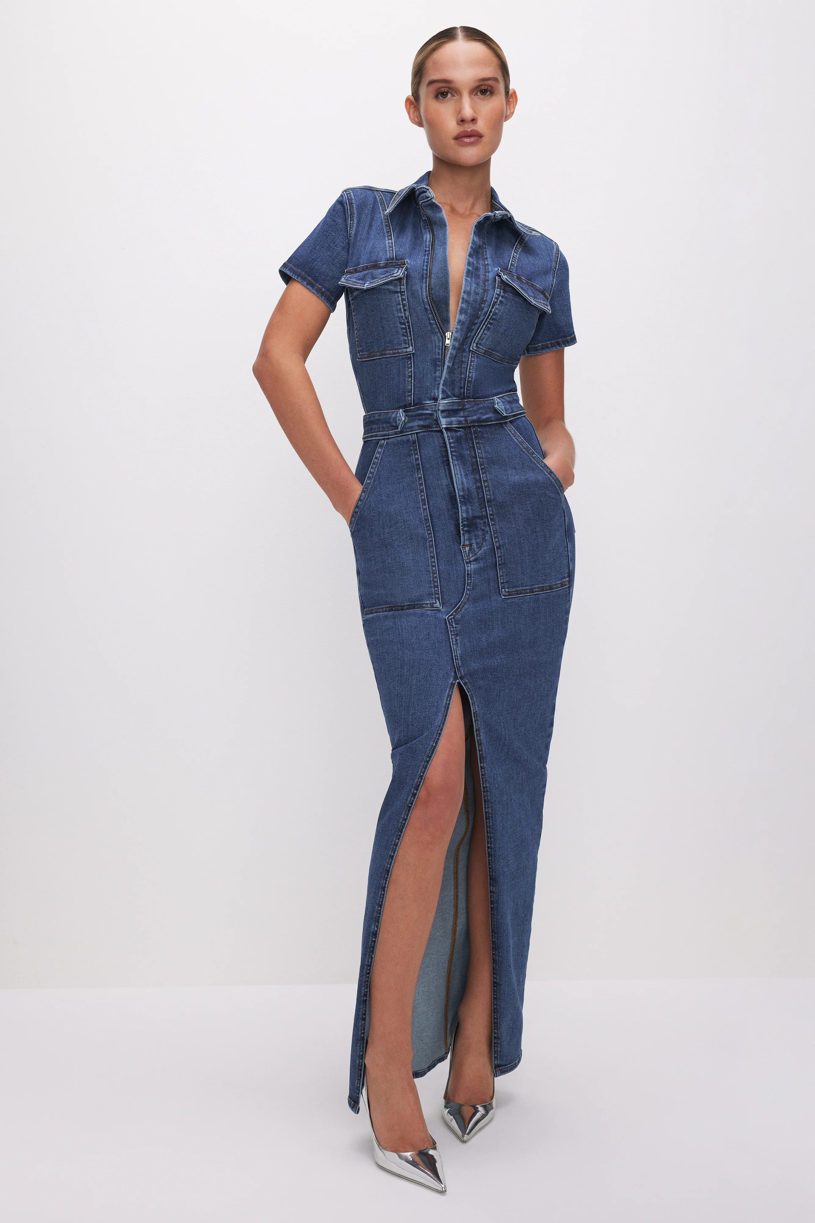 FIT FOR SUCCESS MAXI DRESS Indigo594