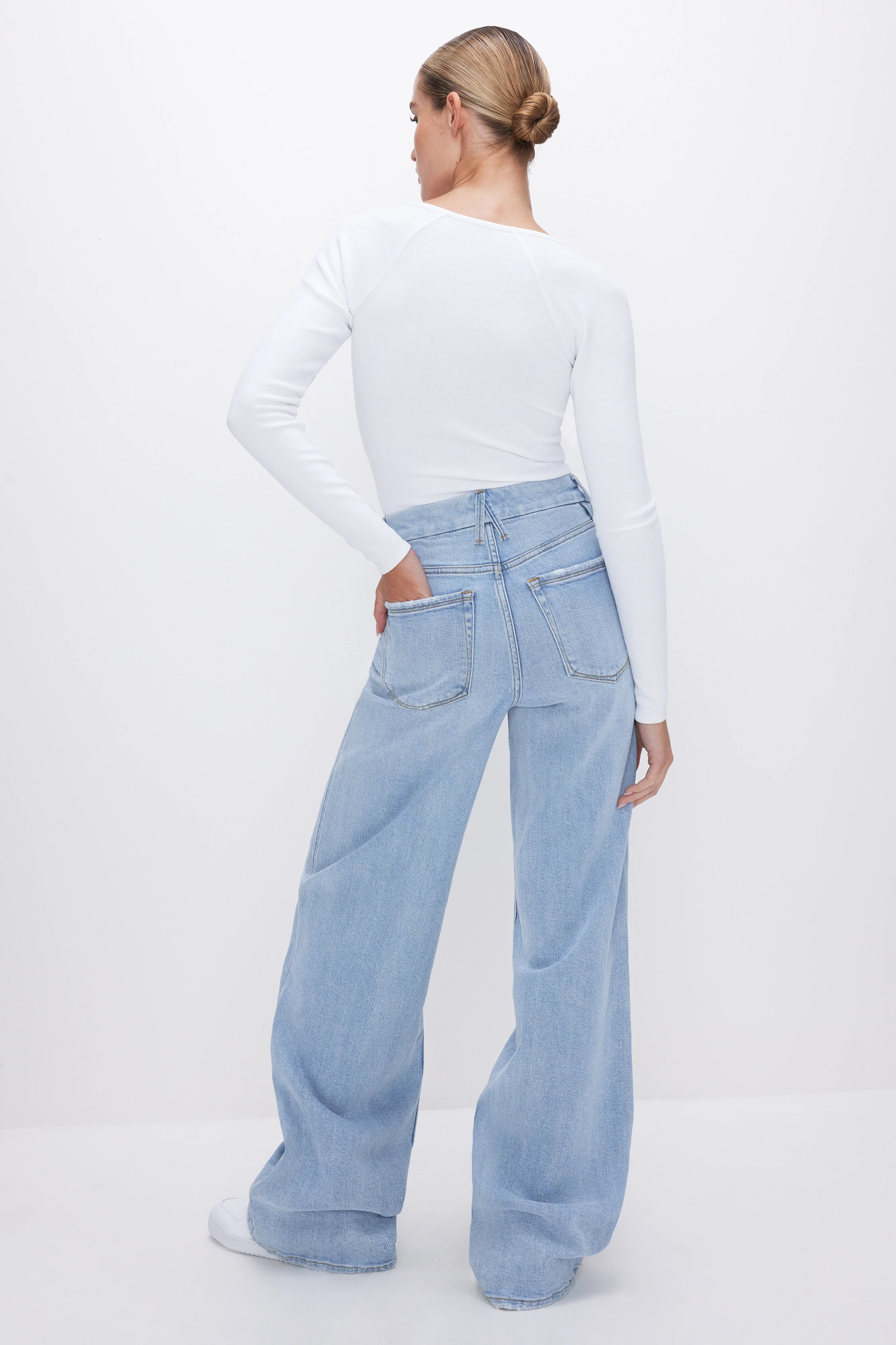 GOOD SKATE WIDE LEG JEANS Indigo634
