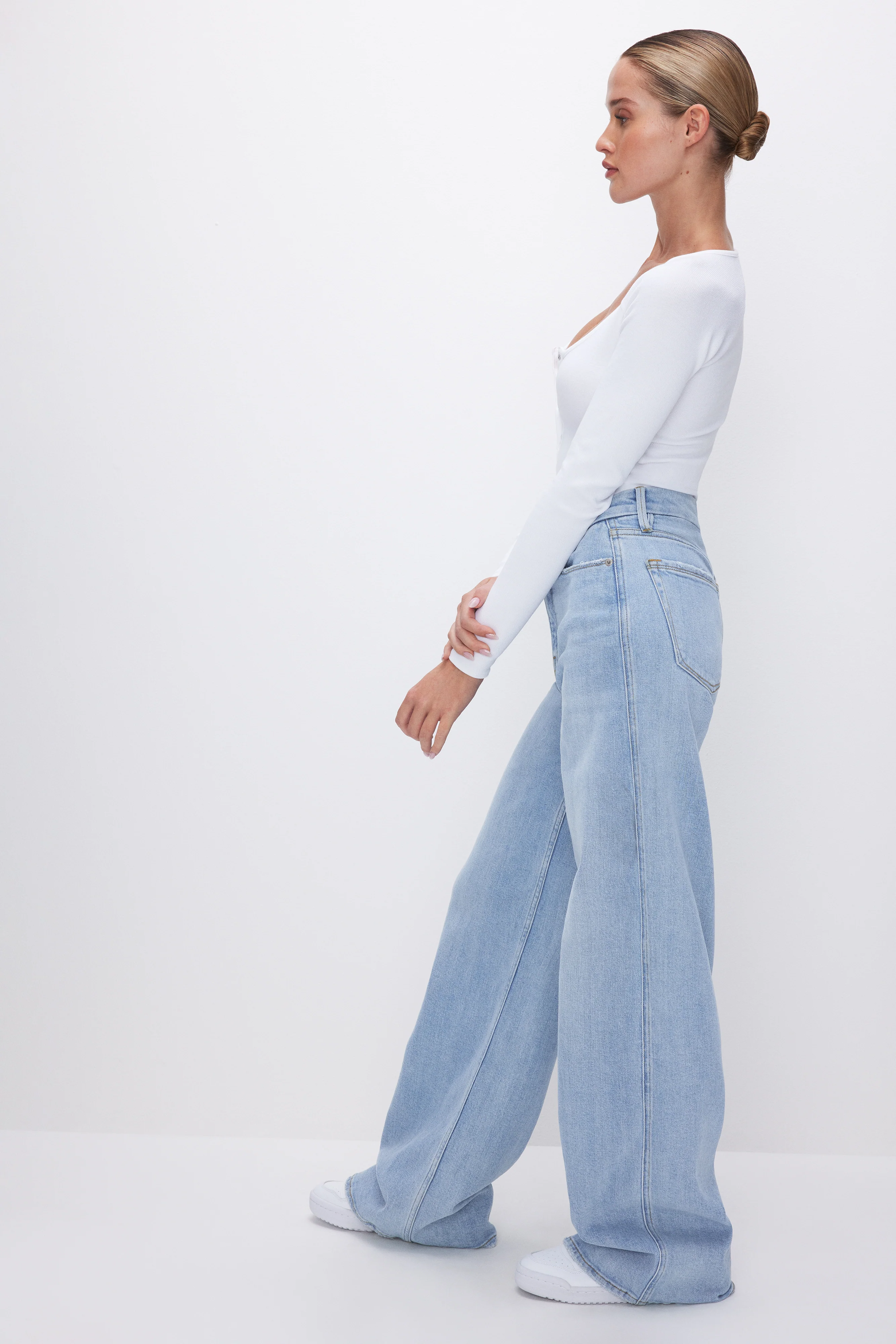 GOOD SKATE WIDE LEG JEANS Indigo634