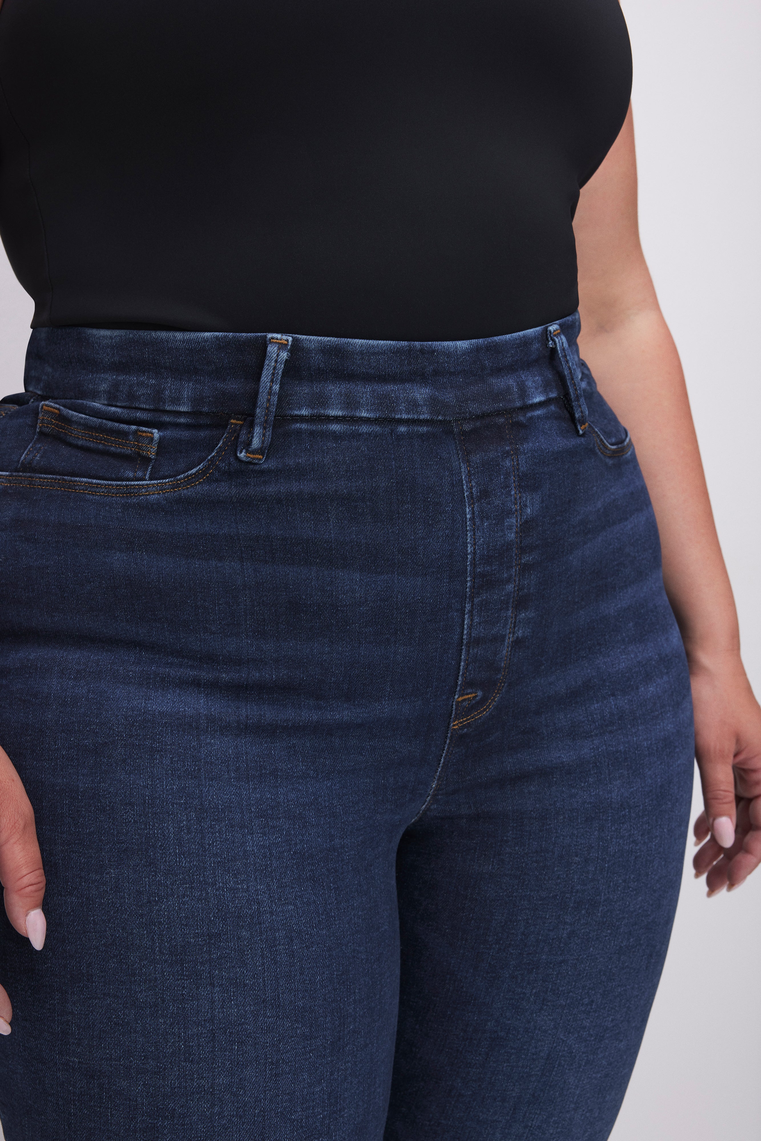 POWER STRETCH PULL-ON SKINNY JEANS Indigo491 9 POWER STRETCH PULL-ON SKINNY JEANS Indigo491