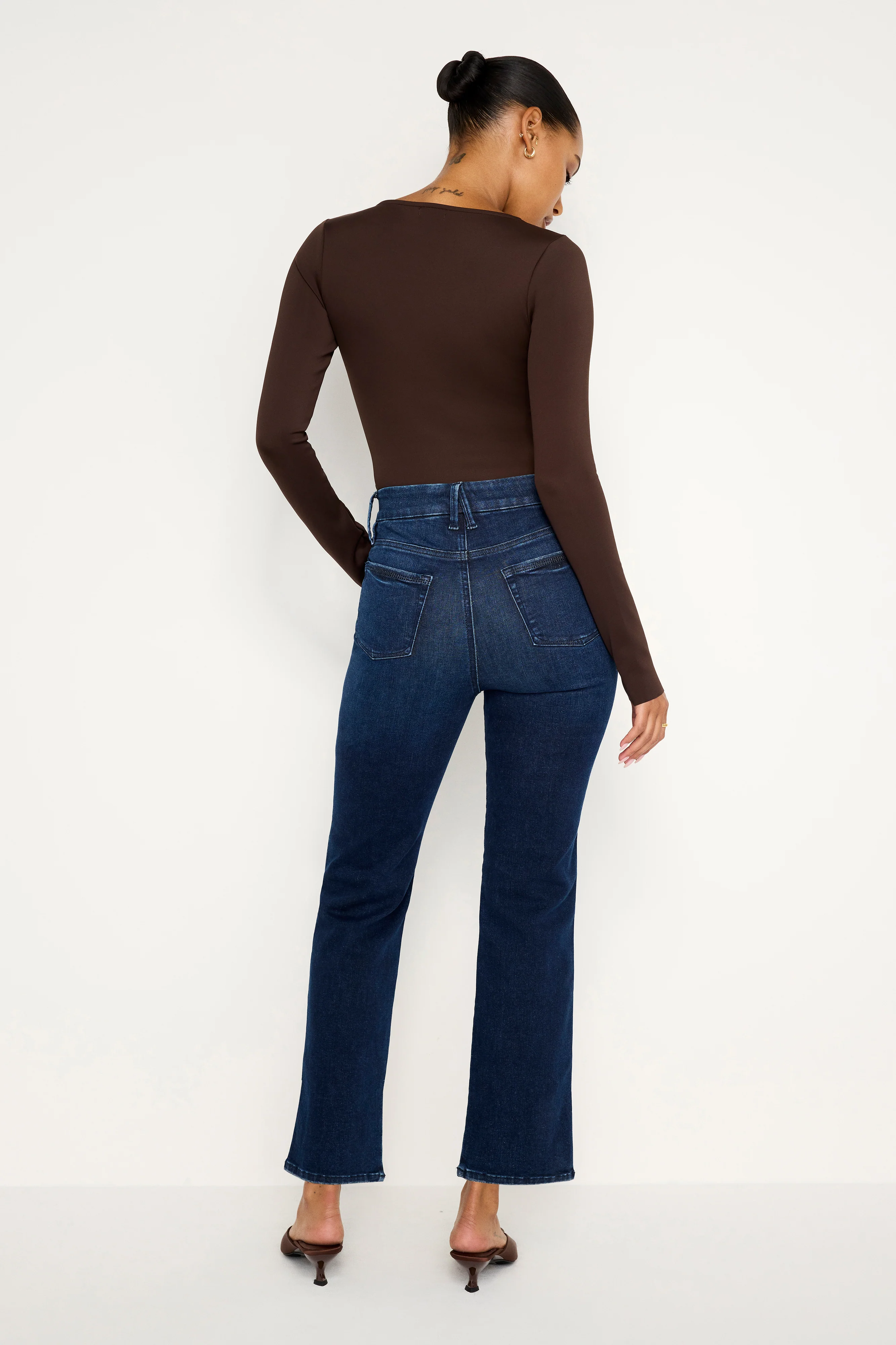 ALWAYS FITS GOOD CURVE STRAIGHT JEANS Indigo707