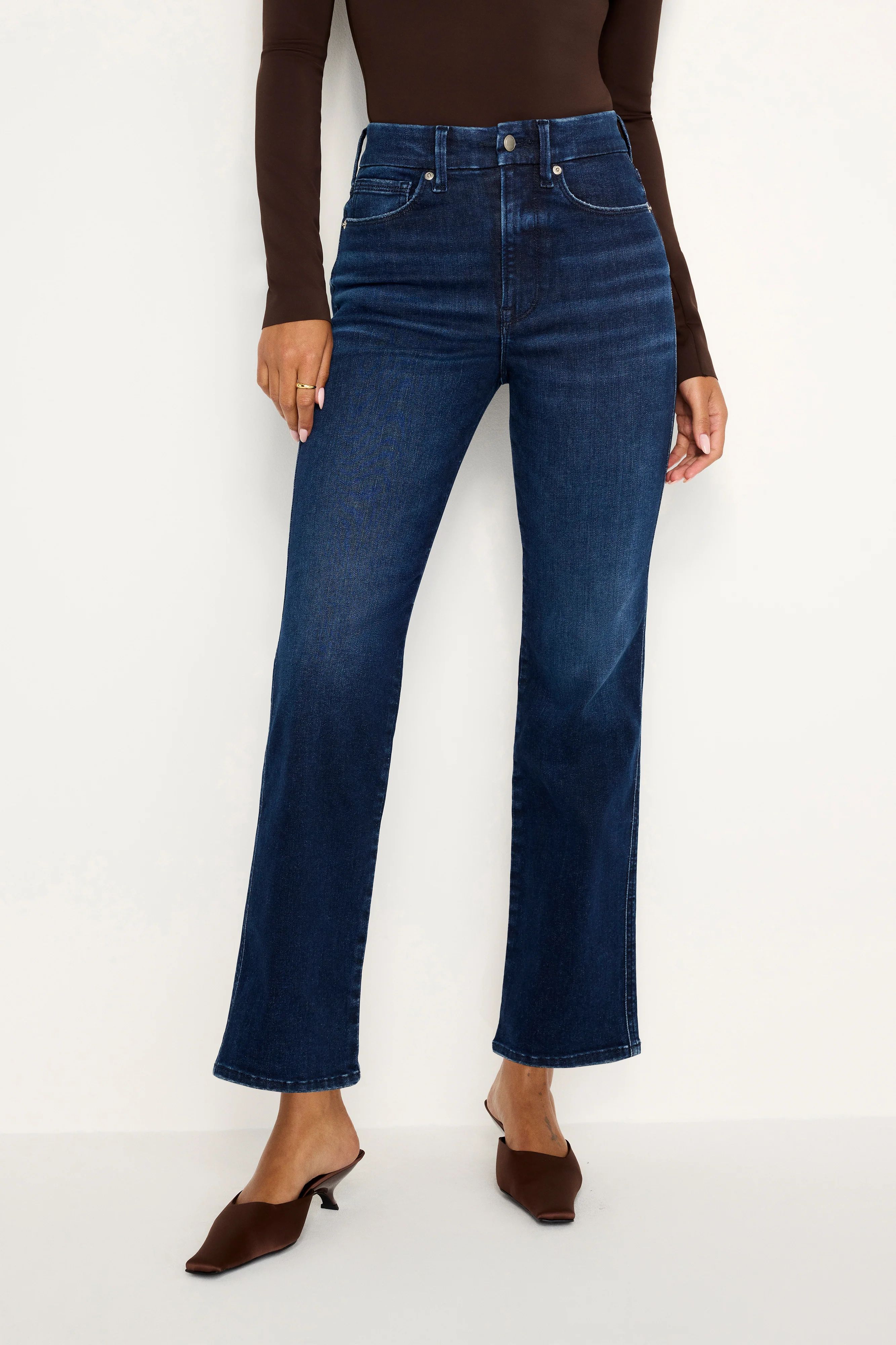 ALWAYS FITS GOOD CURVE STRAIGHT JEANS Indigo707 4 ALWAYS FITS GOOD CURVE STRAIGHT JEANS Indigo707