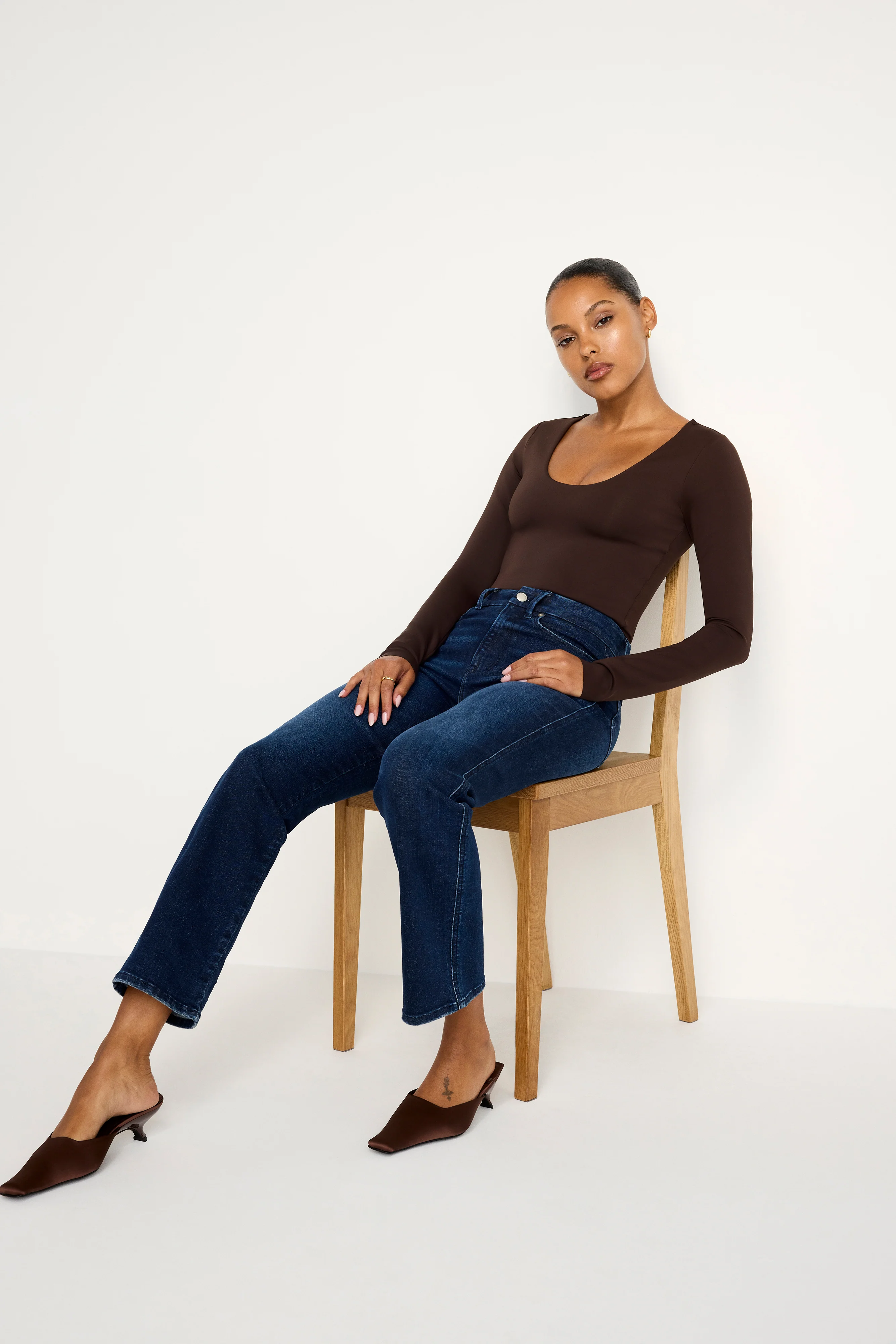 ALWAYS FITS GOOD CURVE STRAIGHT JEANS Indigo707 7 ALWAYS FITS GOOD CURVE STRAIGHT JEANS Indigo707