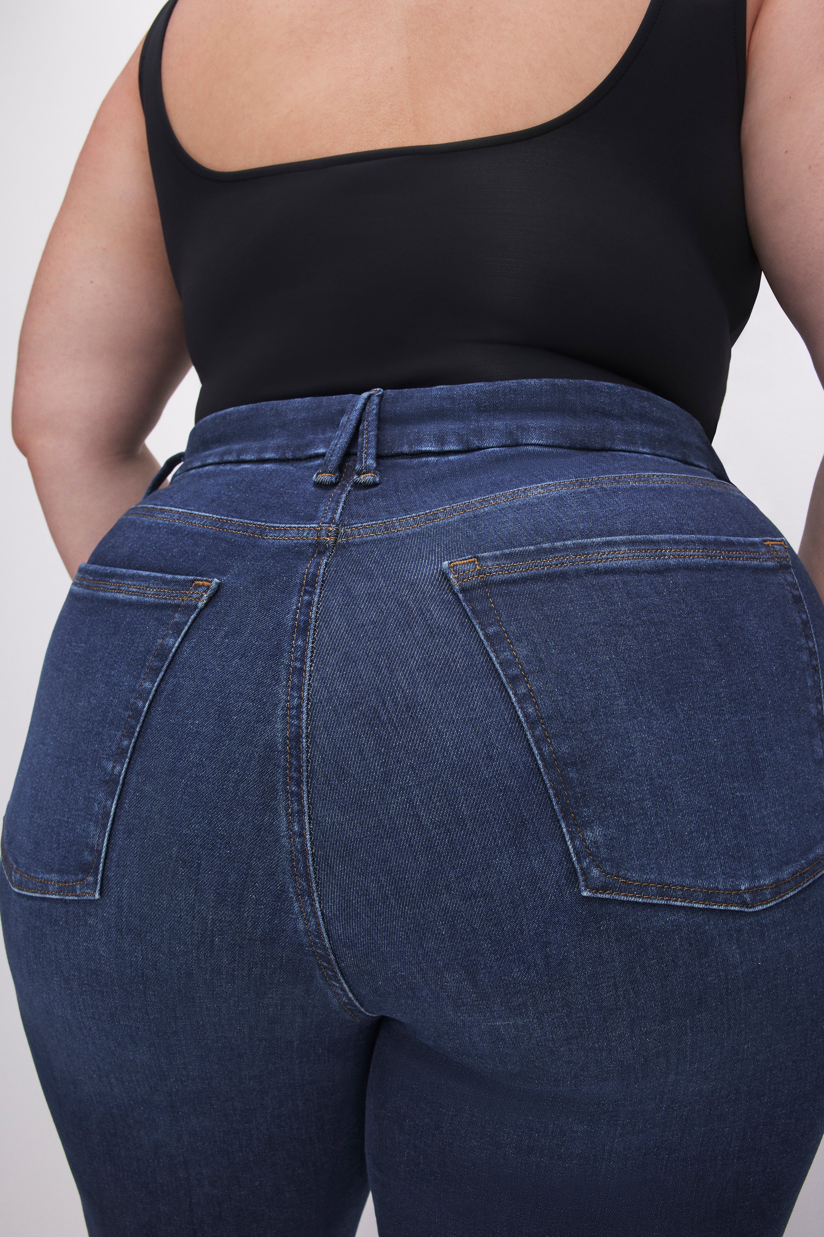 POWER STRETCH PULL-ON FLARE JEANS Indigo491 12 POWER STRETCH PULL-ON FLARE JEANS Indigo491