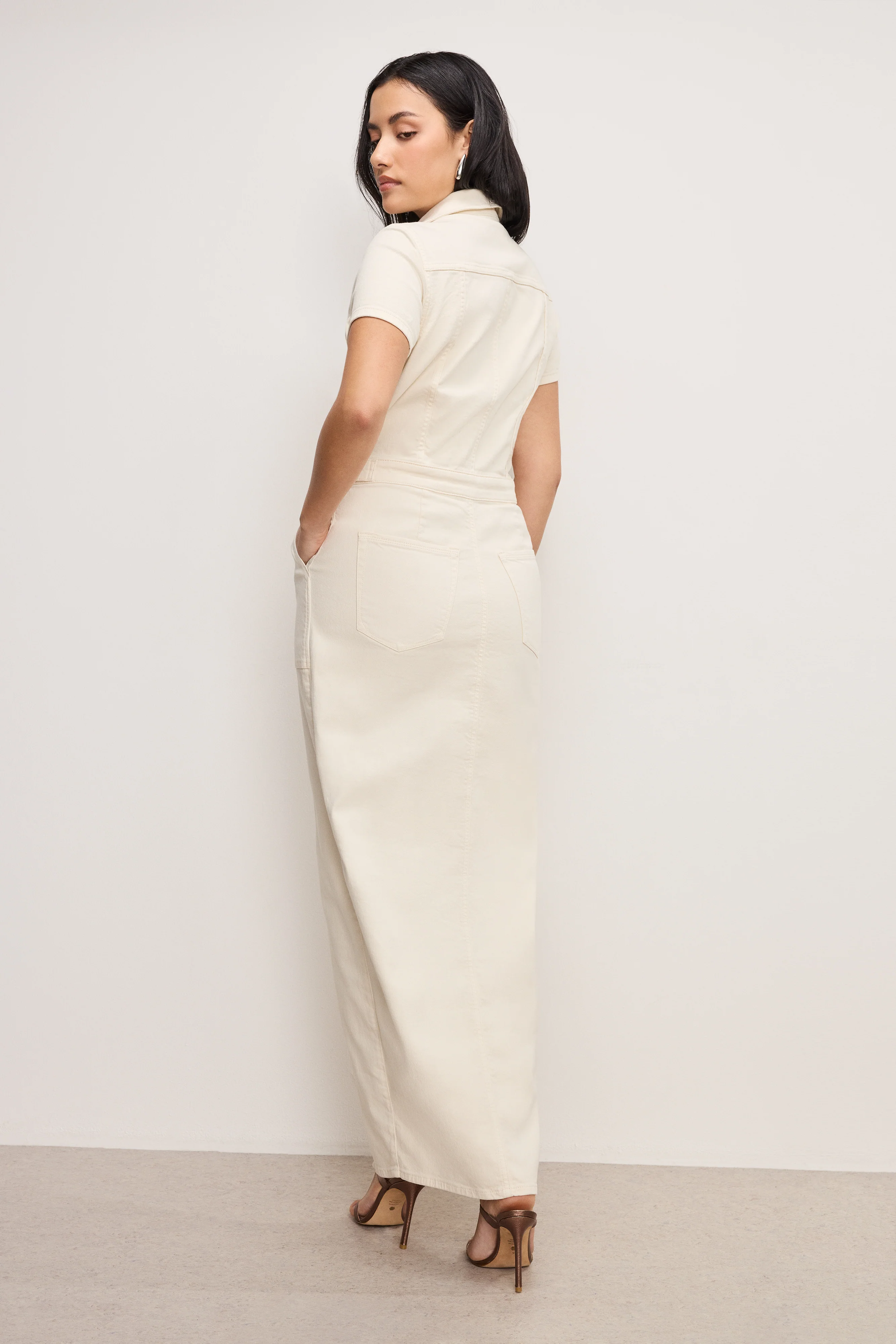 FIT FOR SUCCESS MAXI DRESS Ecru003