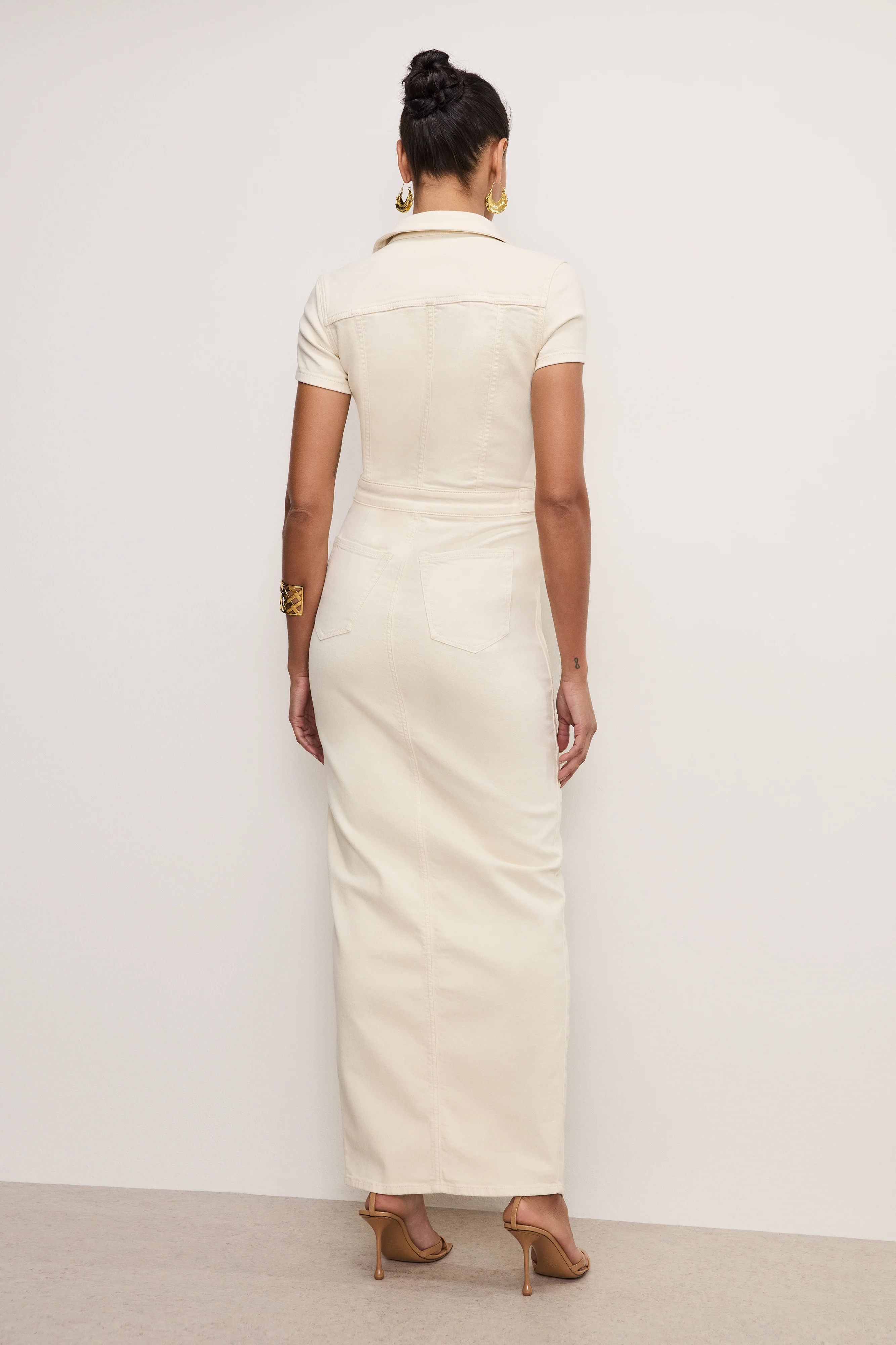 FIT FOR SUCCESS MAXI DRESS Ecru003