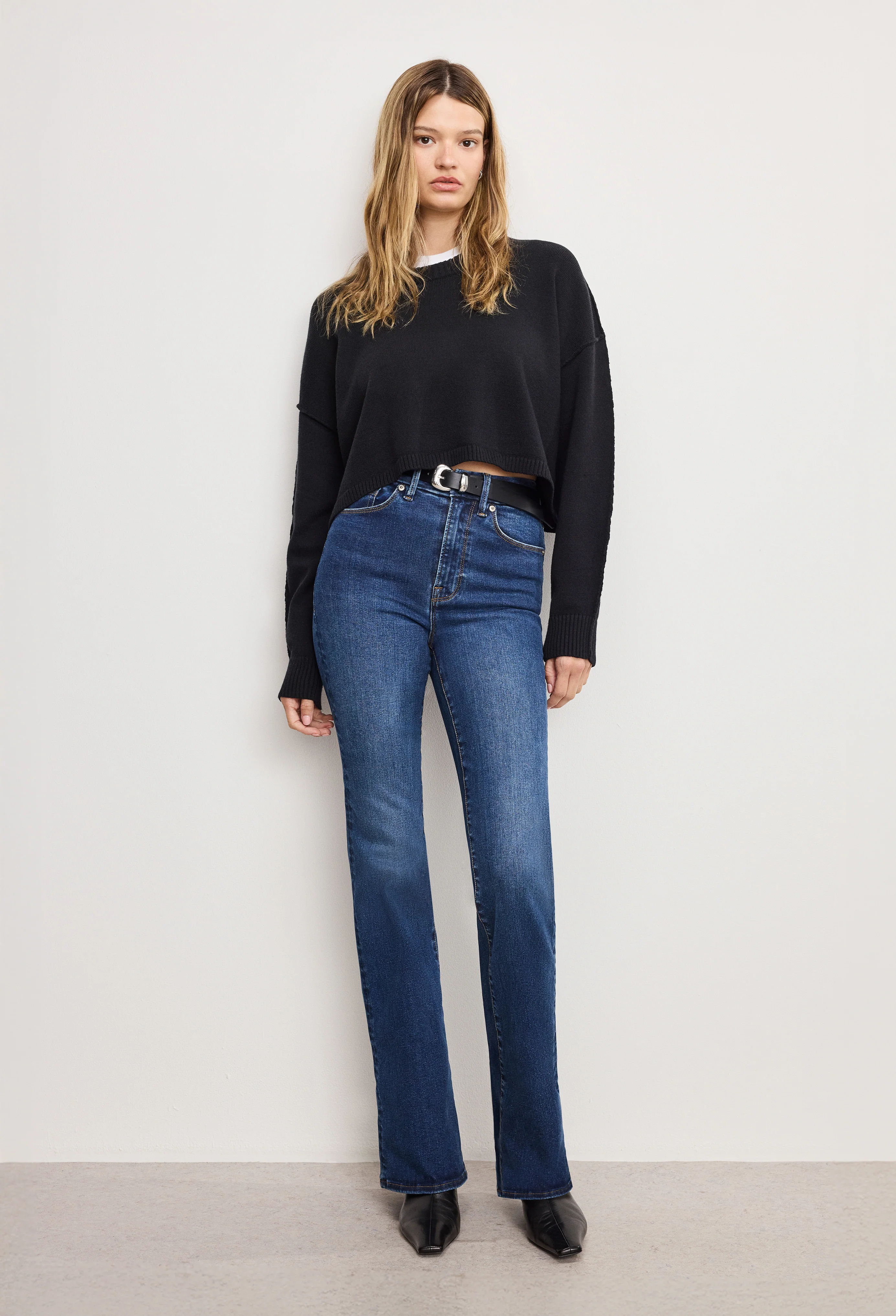 ALWAYS FITS GOOD CLASSIC BOOTCUT JEANS Indigo446