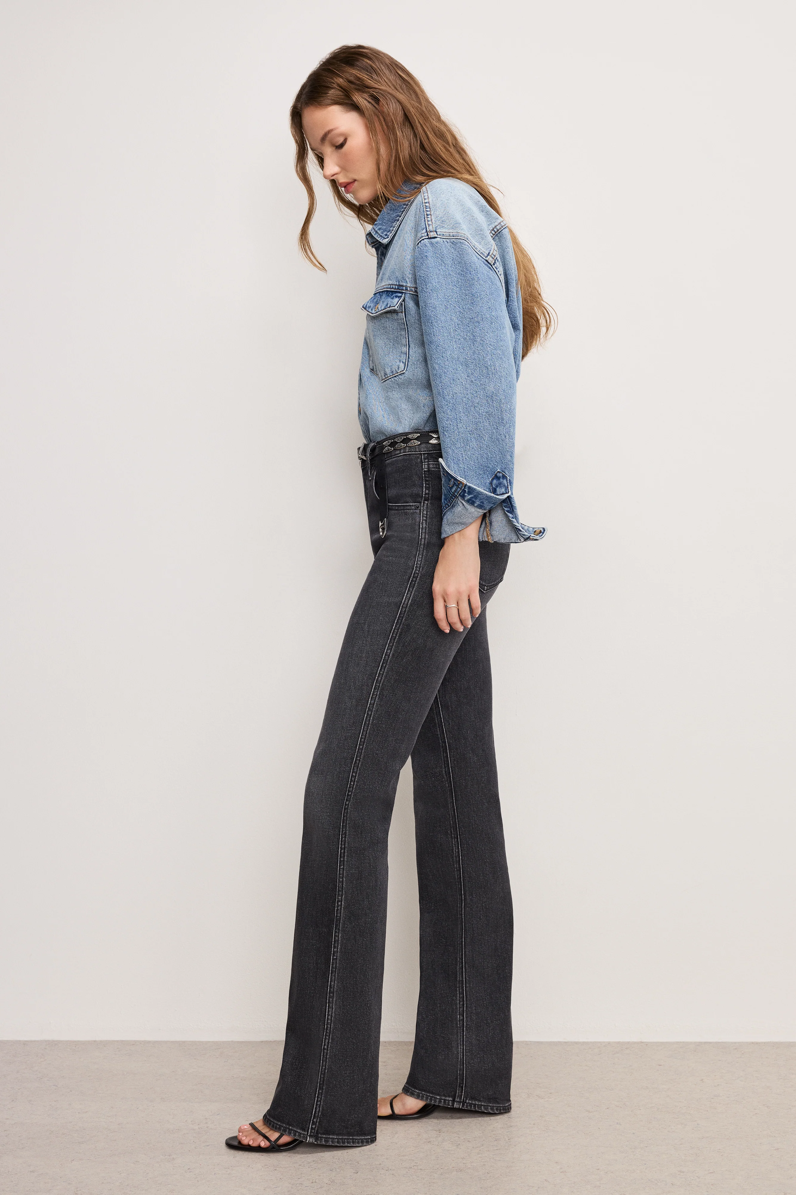 GOOD COWBOY BOOTCUT JEANS Black354 4 GOOD COWBOY BOOTCUT JEANS Black354