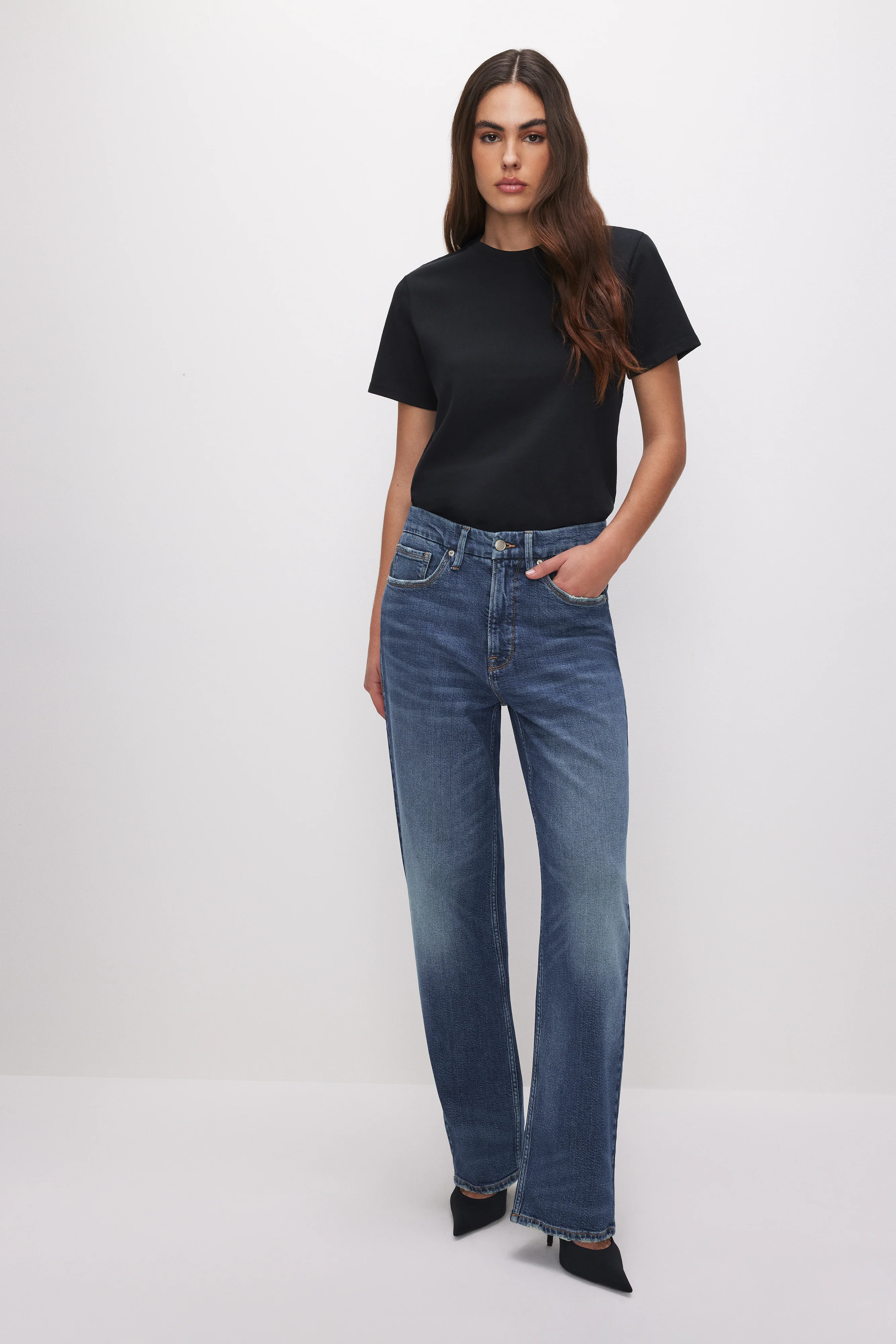 COTTON CLASSIC TEE Black001