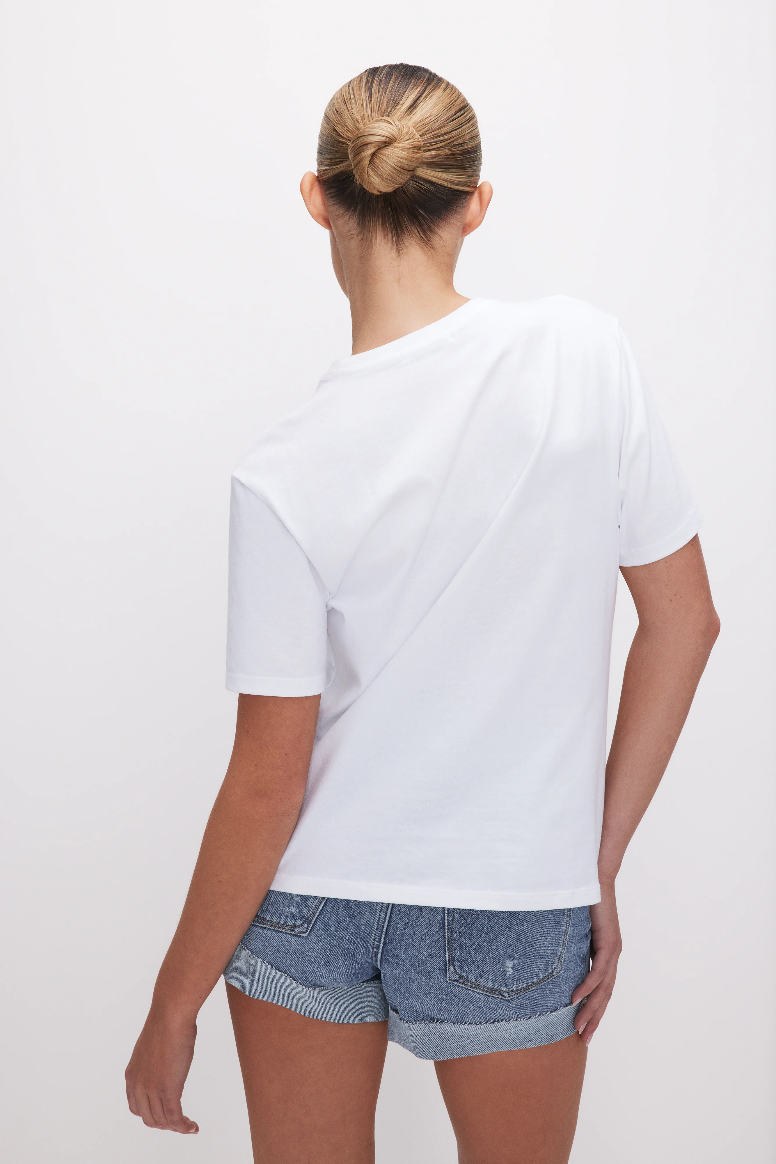 COTTON CLASSIC TEE White001