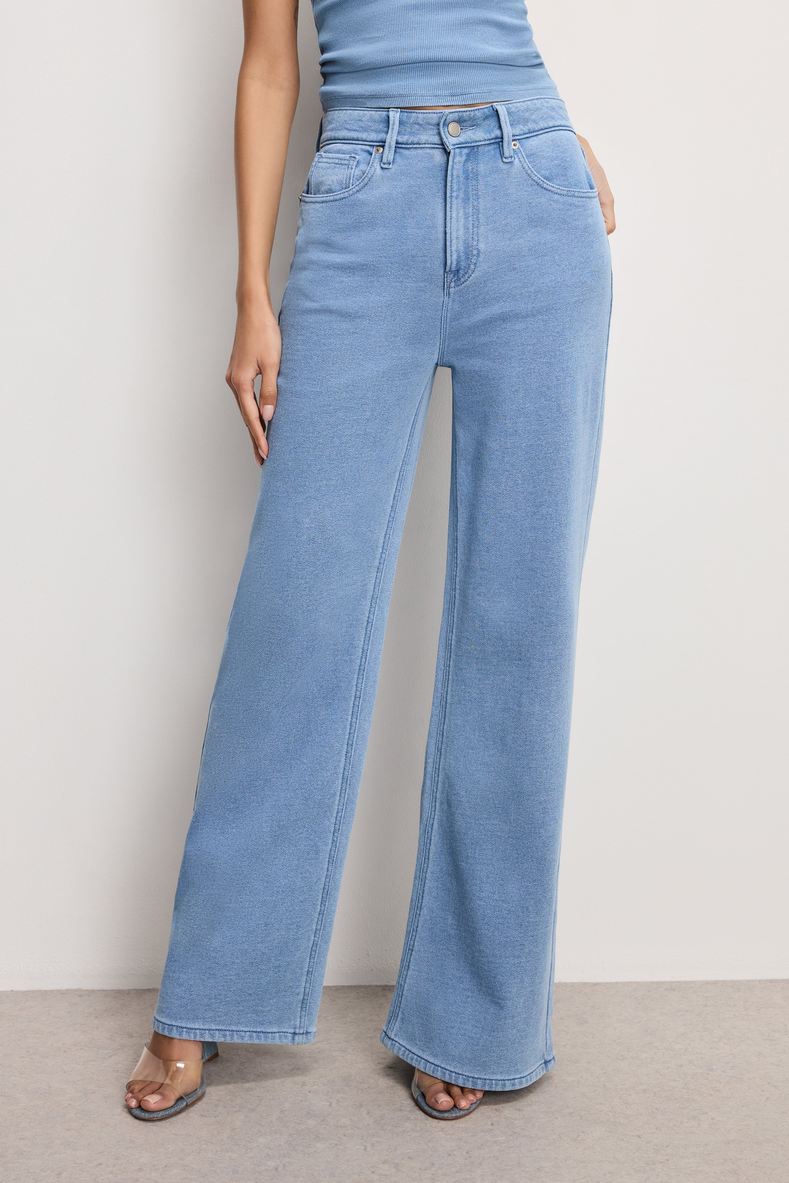 JEANIUS GOOD EASE SWEATPANTS Indigo586 5 JEANIUS GOOD EASE SWEATPANTS Indigo586