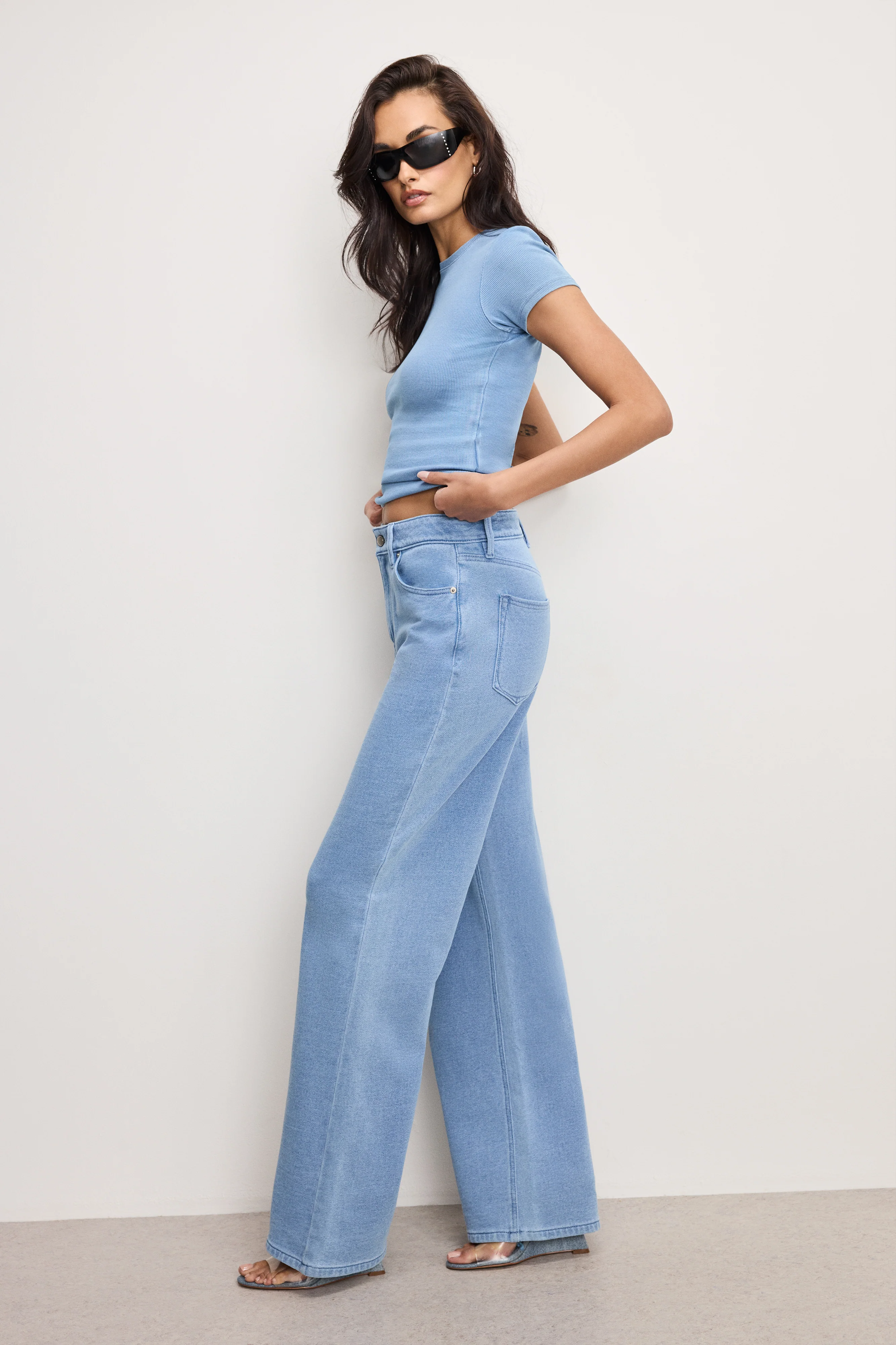 JEANIUS GOOD EASE SWEATPANTS Indigo586 6 JEANIUS GOOD EASE SWEATPANTS Indigo586