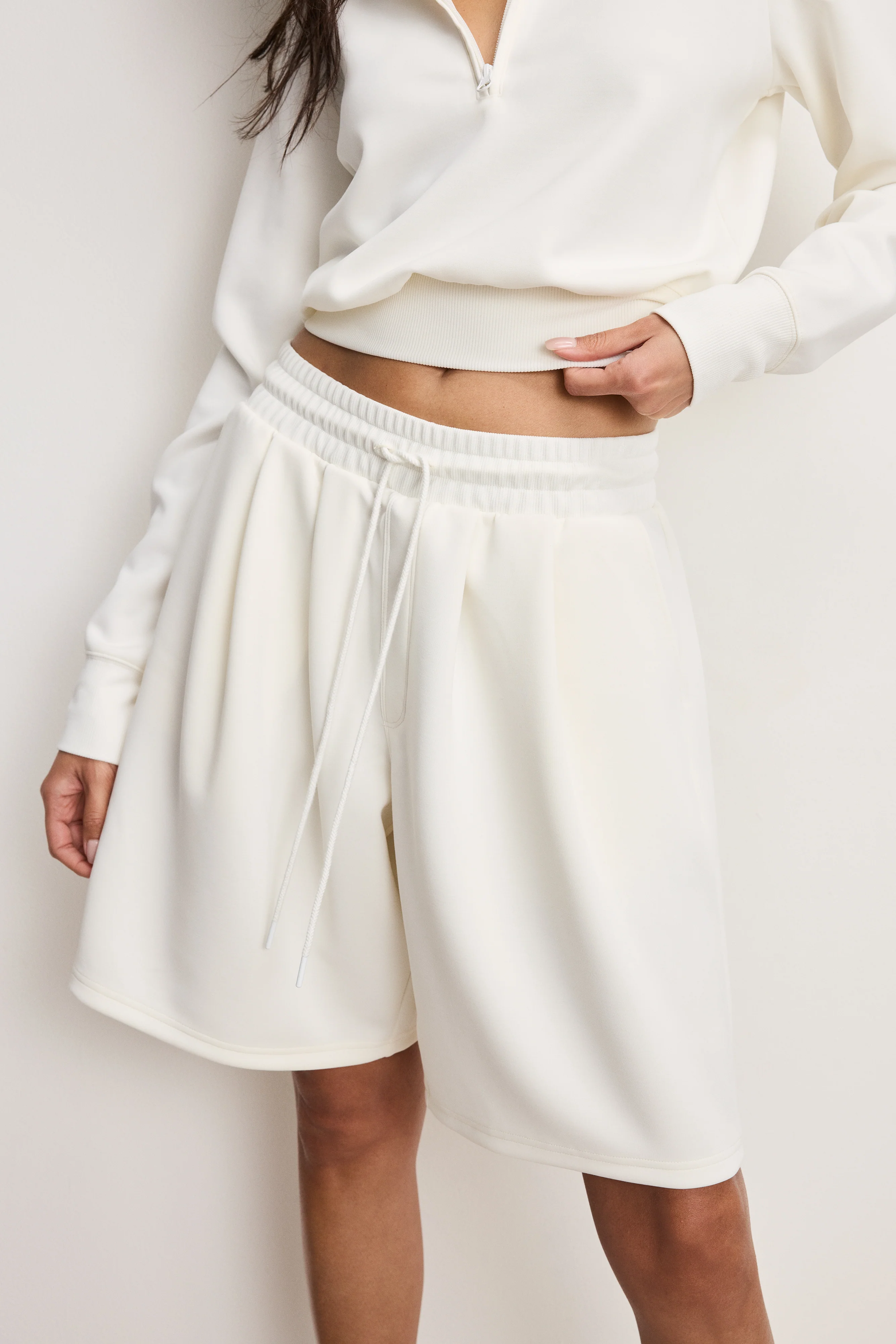 AIR SOFT SHORTS Cloud white001 3 AIR SOFT SHORTS Cloud white001