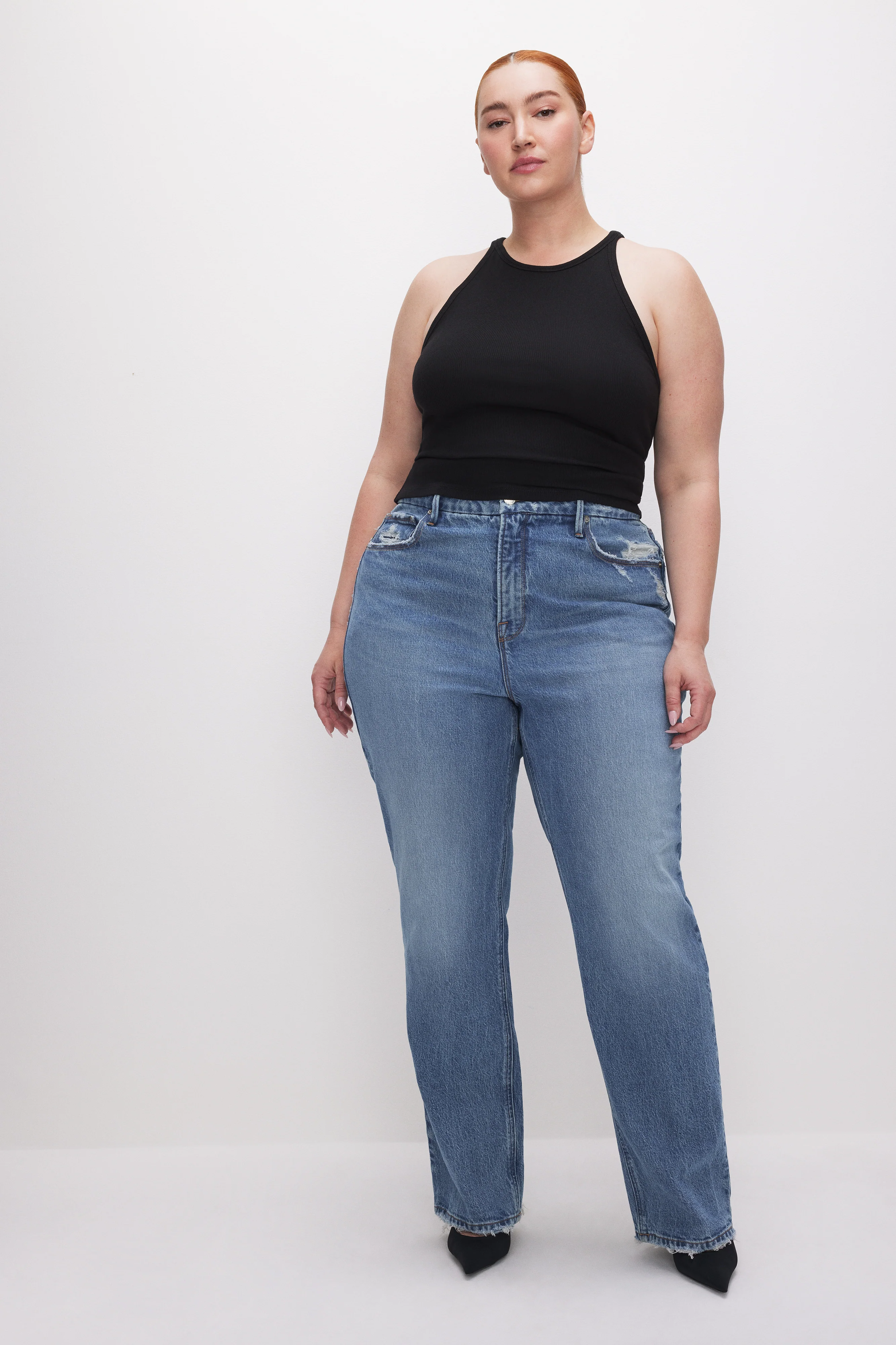 MICRO RIB CREWNECK TANK Black001 6 MICRO RIB CREWNECK TANK Black001