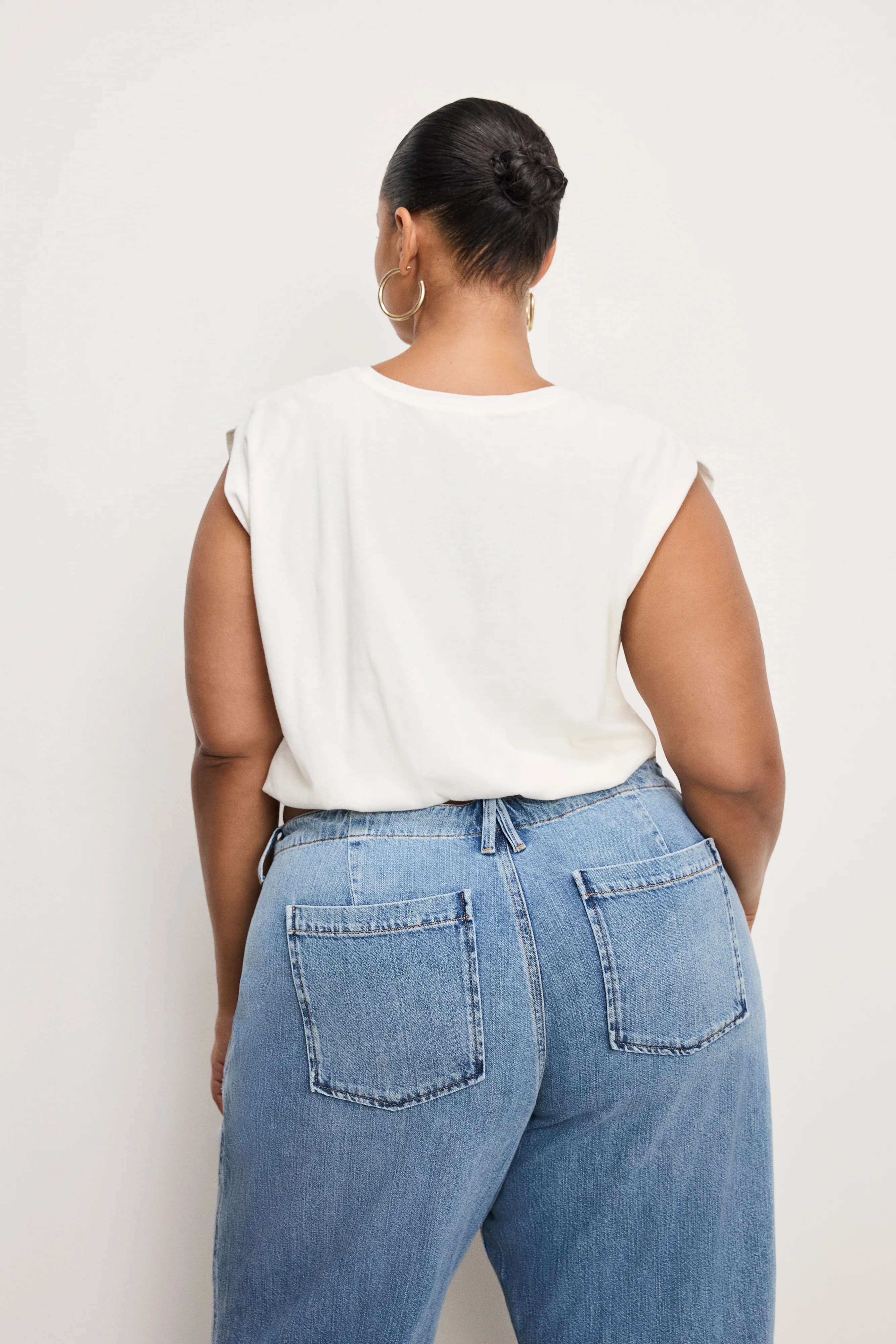 COTTON MUSCLE TEE Cloud white001 5 COTTON MUSCLE TEE Cloud white001