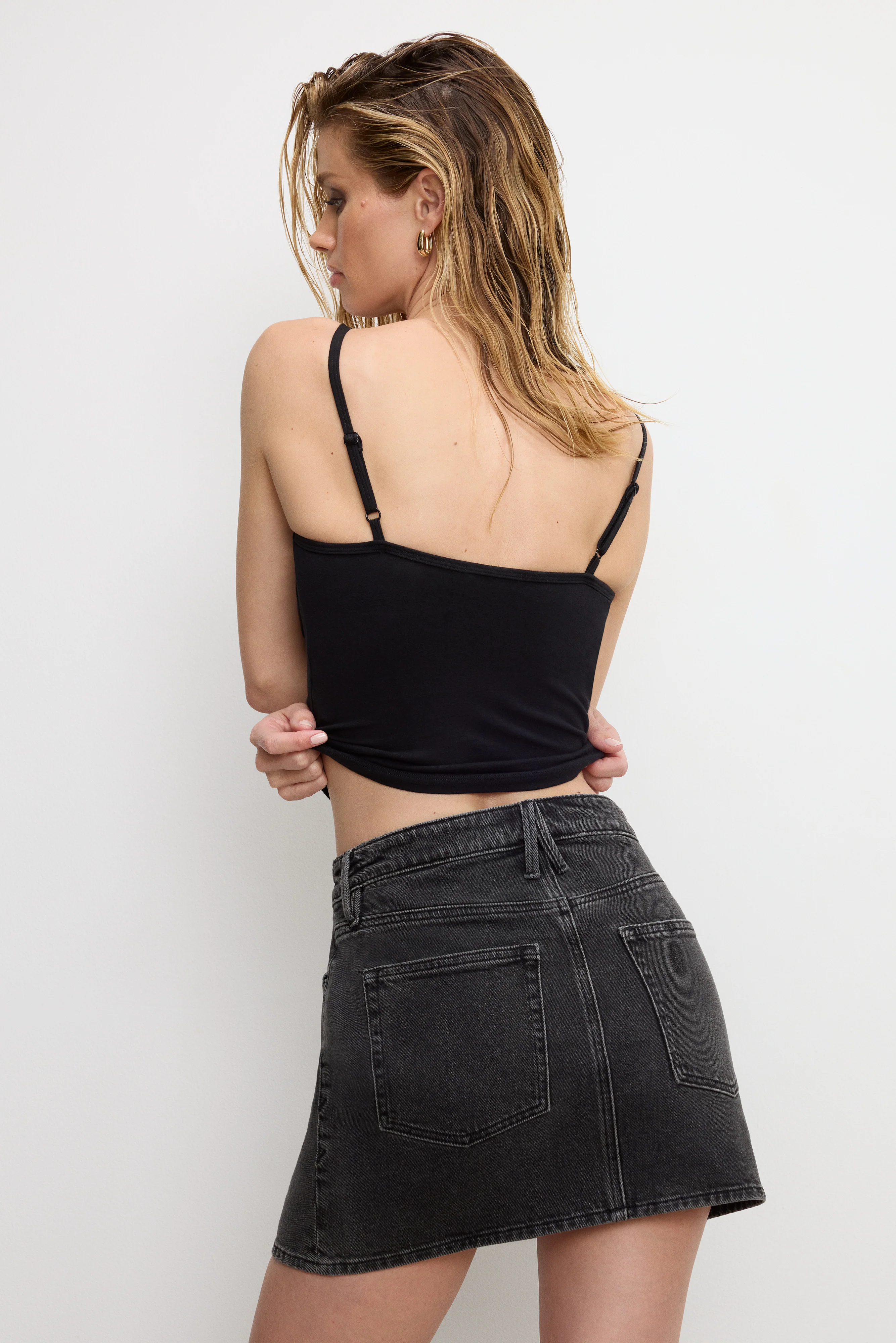 SUPER STRETCH JERSEY BUSTIER Black001 3 SUPER STRETCH JERSEY BUSTIER Black001