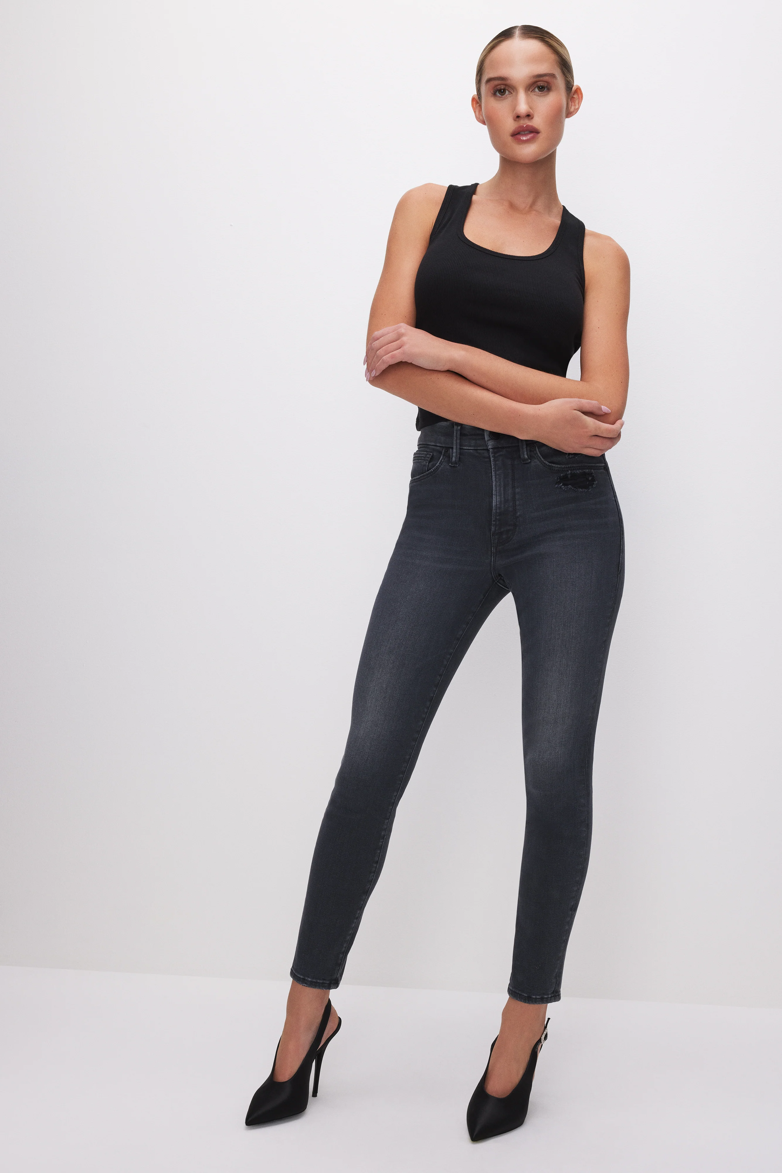 MICRO RIB TANK TOP Black001 3 MICRO RIB TANK TOP Black001