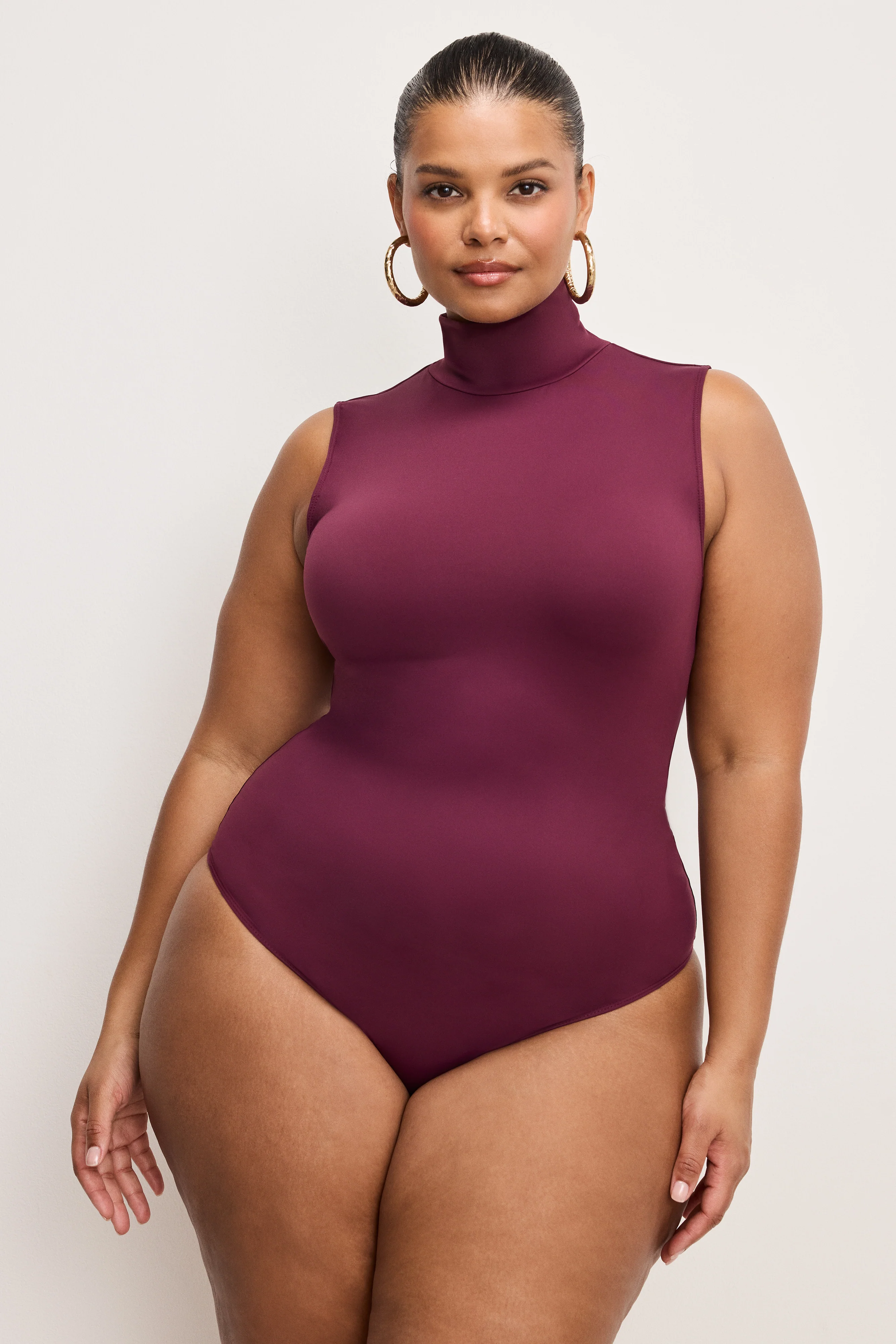 WEIGHTLESS MOCK NECK BODYSUIT Fig007 7 WEIGHTLESS MOCK NECK BODYSUIT Fig007
