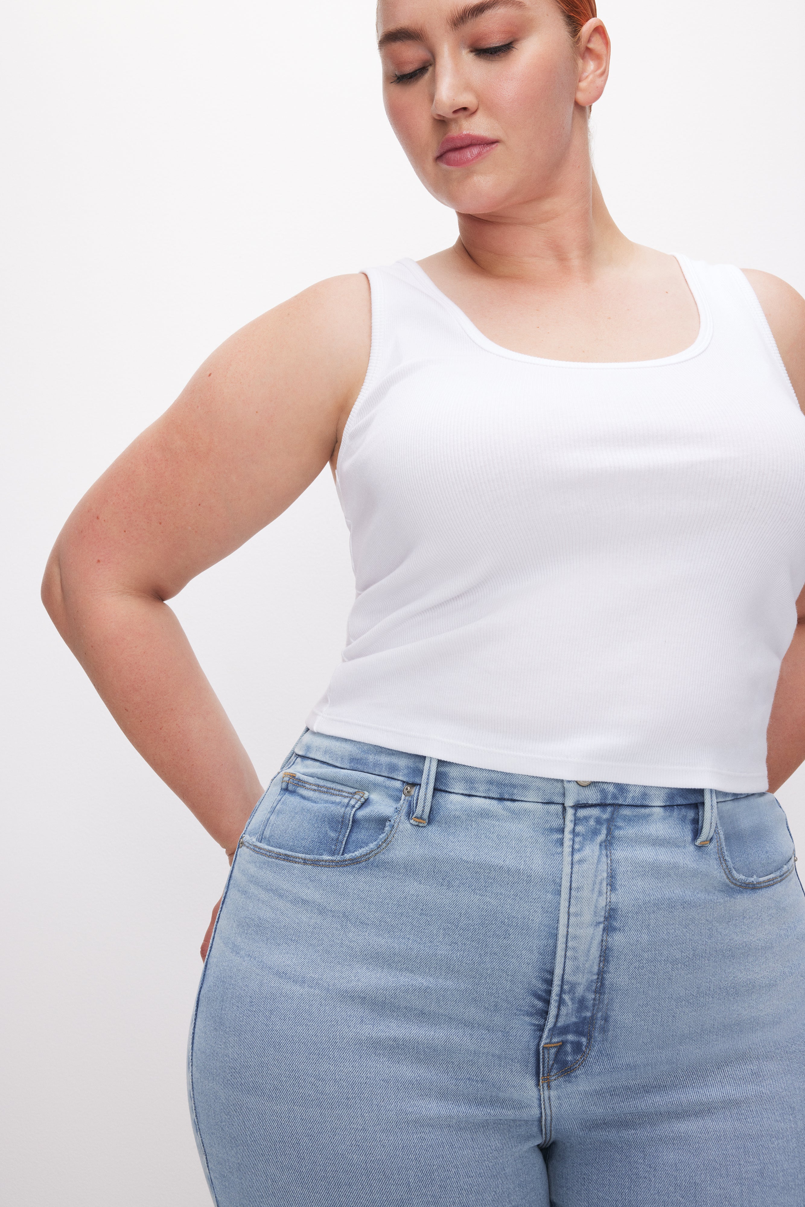 MICRO RIB TANK TOP White001 5 MICRO RIB TANK TOP White001