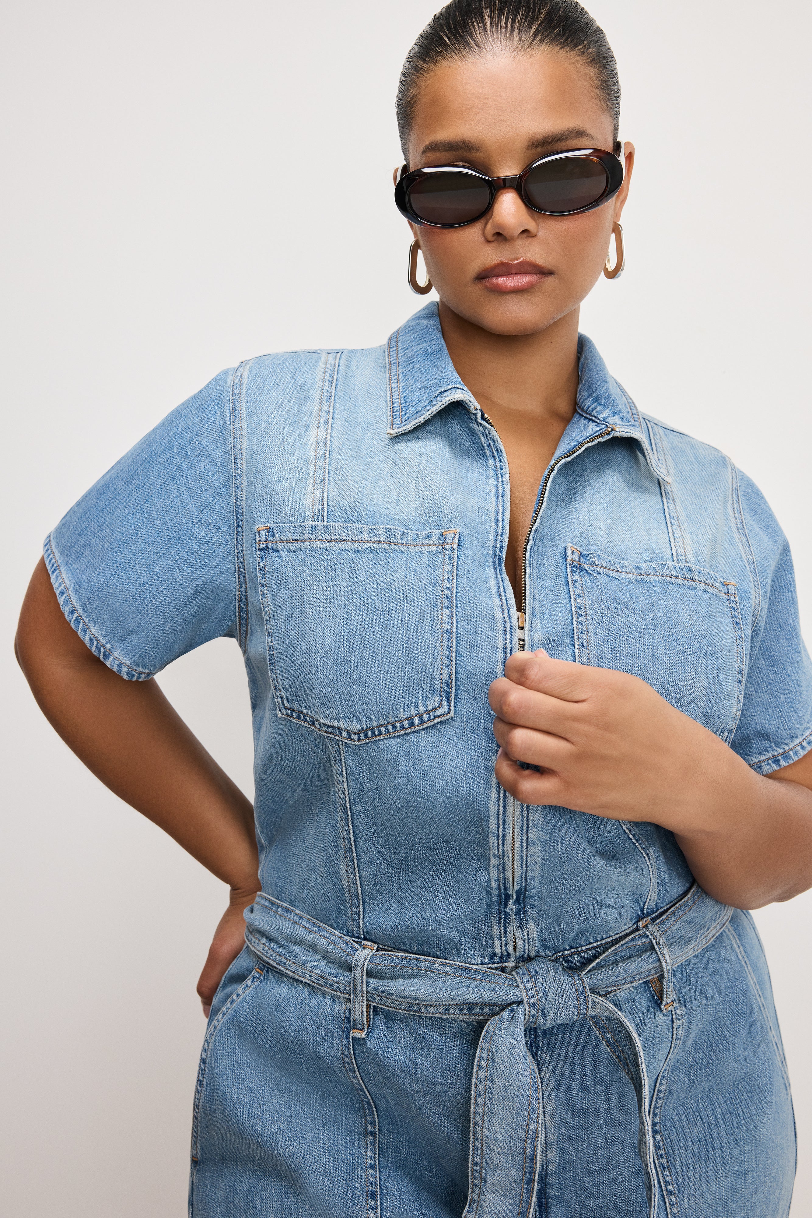 FIT FOR SUCCESS LITE LINEN DENIM SHORTS JUMPSUIT Indigo786 7 FIT FOR SUCCESS LITE LINEN DENIM SHORTS JUMPSUIT Indigo786