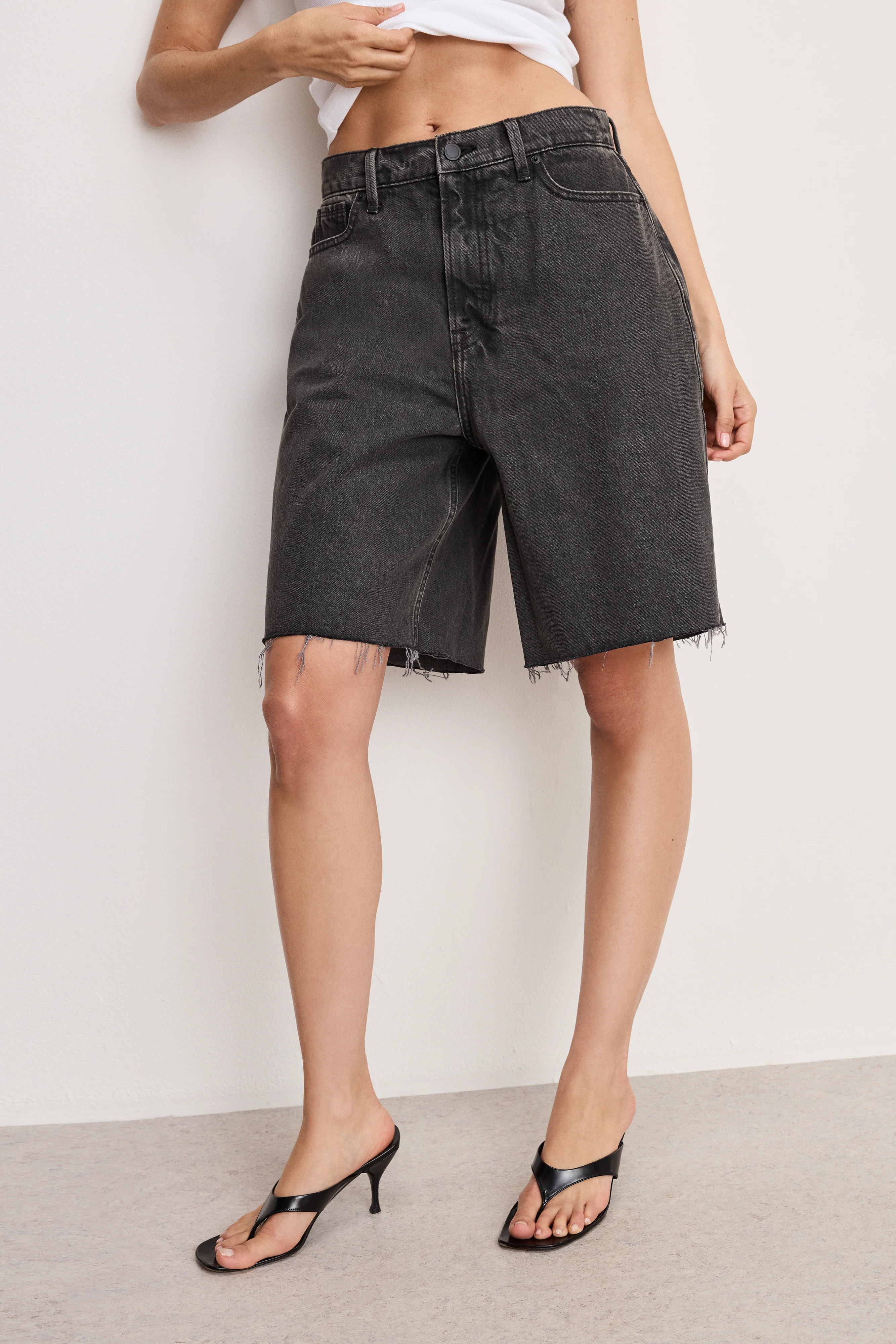 GOOD EXTREME BARREL SHORTS Black398 4 GOOD EXTREME BARREL SHORTS Black398