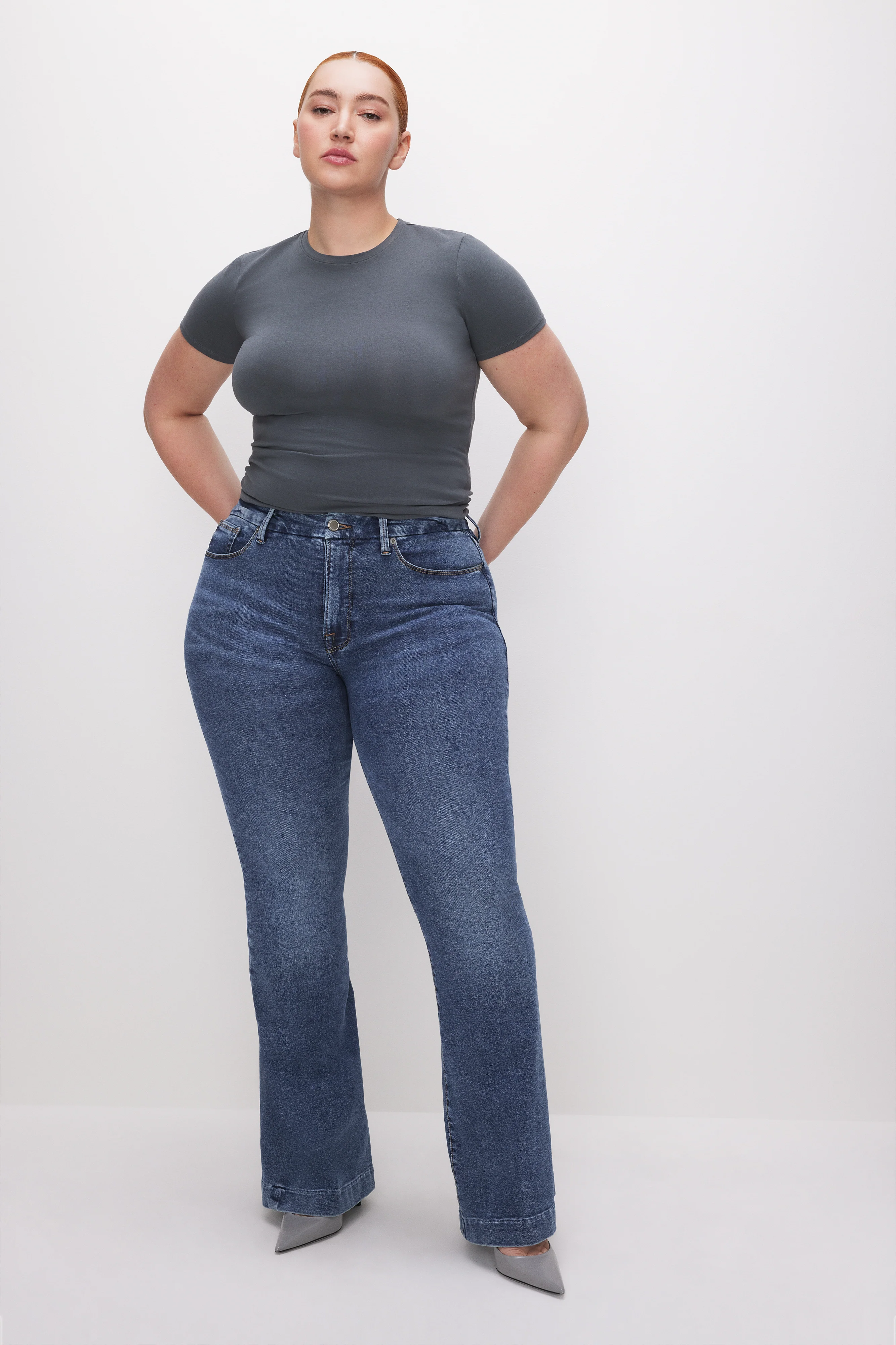 SUPER STRETCH BABY TEE Carbon003 6 SUPER STRETCH BABY TEE Carbon003