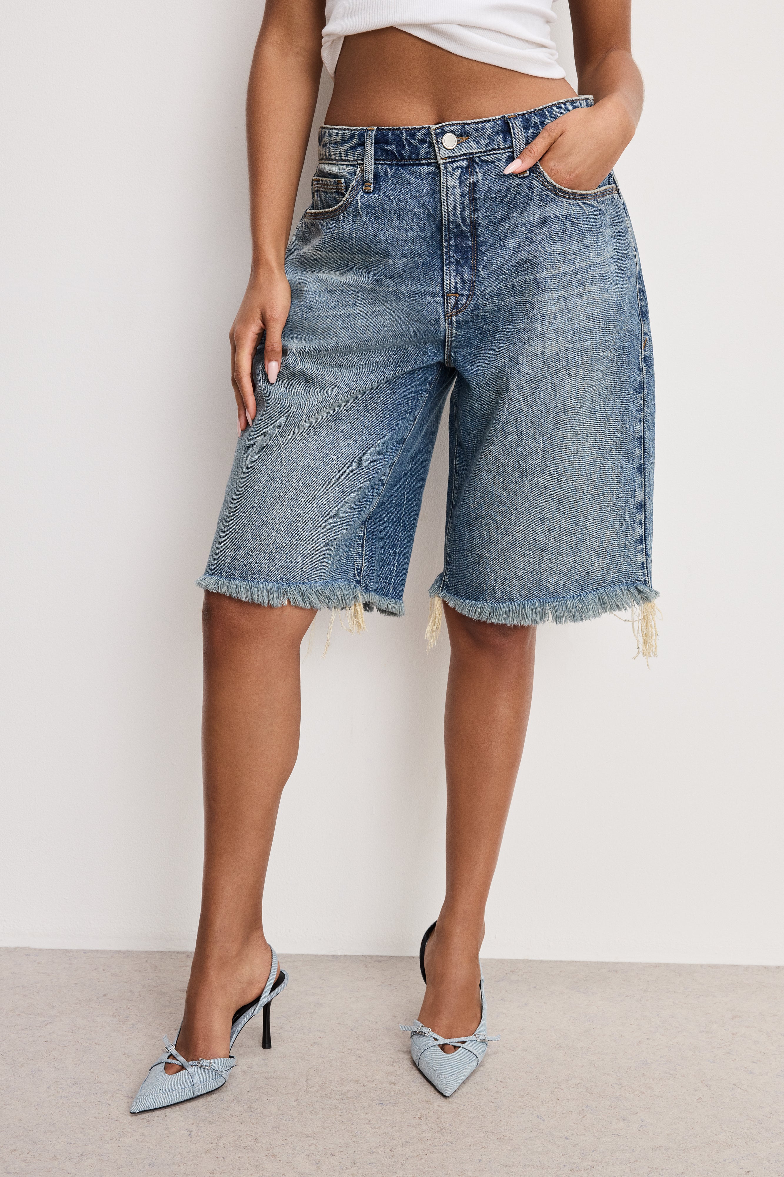GOOD EASE BERMUDA SHORTS Indigo808 5 GOOD EASE BERMUDA SHORTS Indigo808