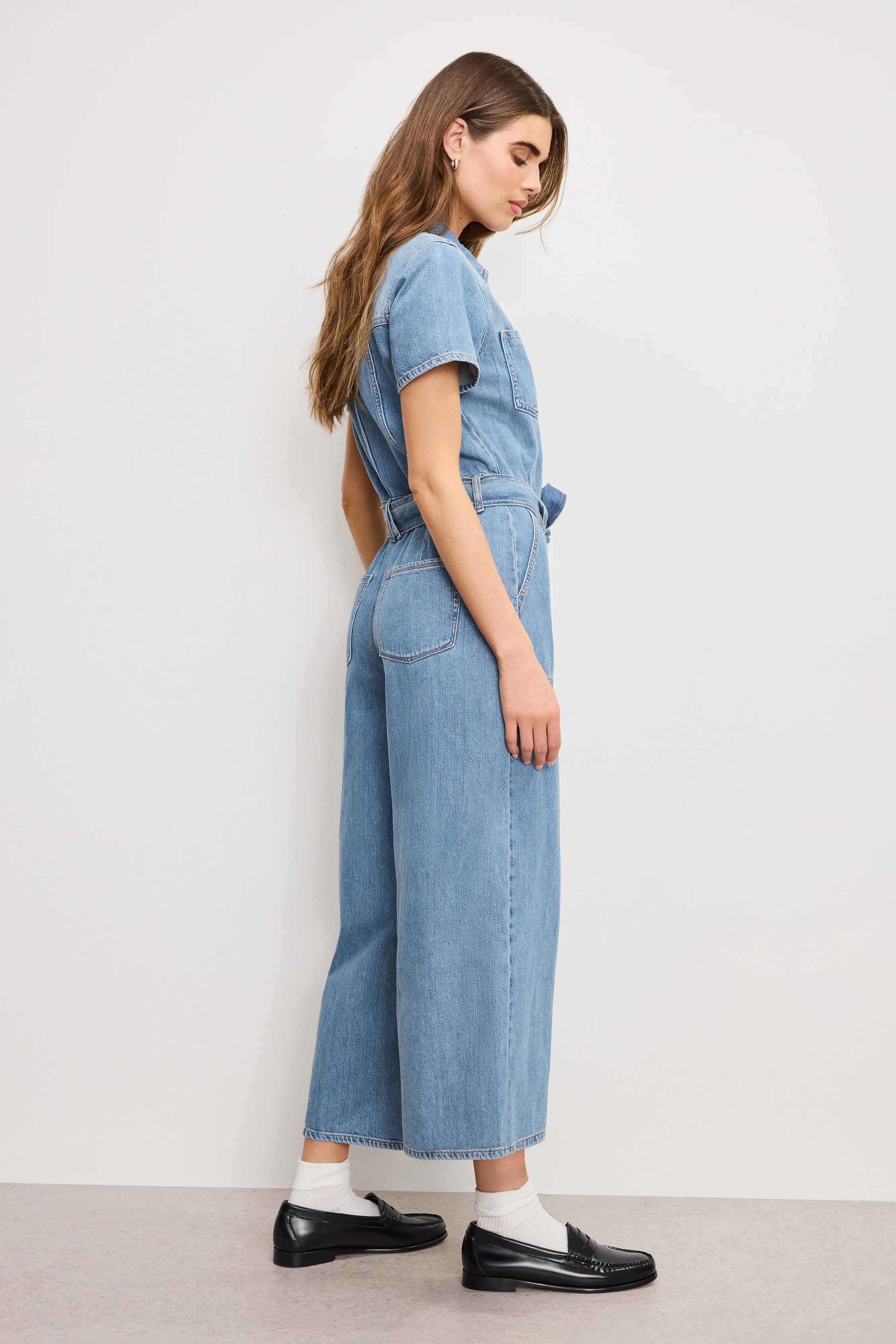 FIT FOR SUCCESS LITE LINEN DENIM CROPPED JUMPSUIT Indigo786 4 FIT FOR SUCCESS LITE LINEN DENIM CROPPED JUMPSUIT Indigo786