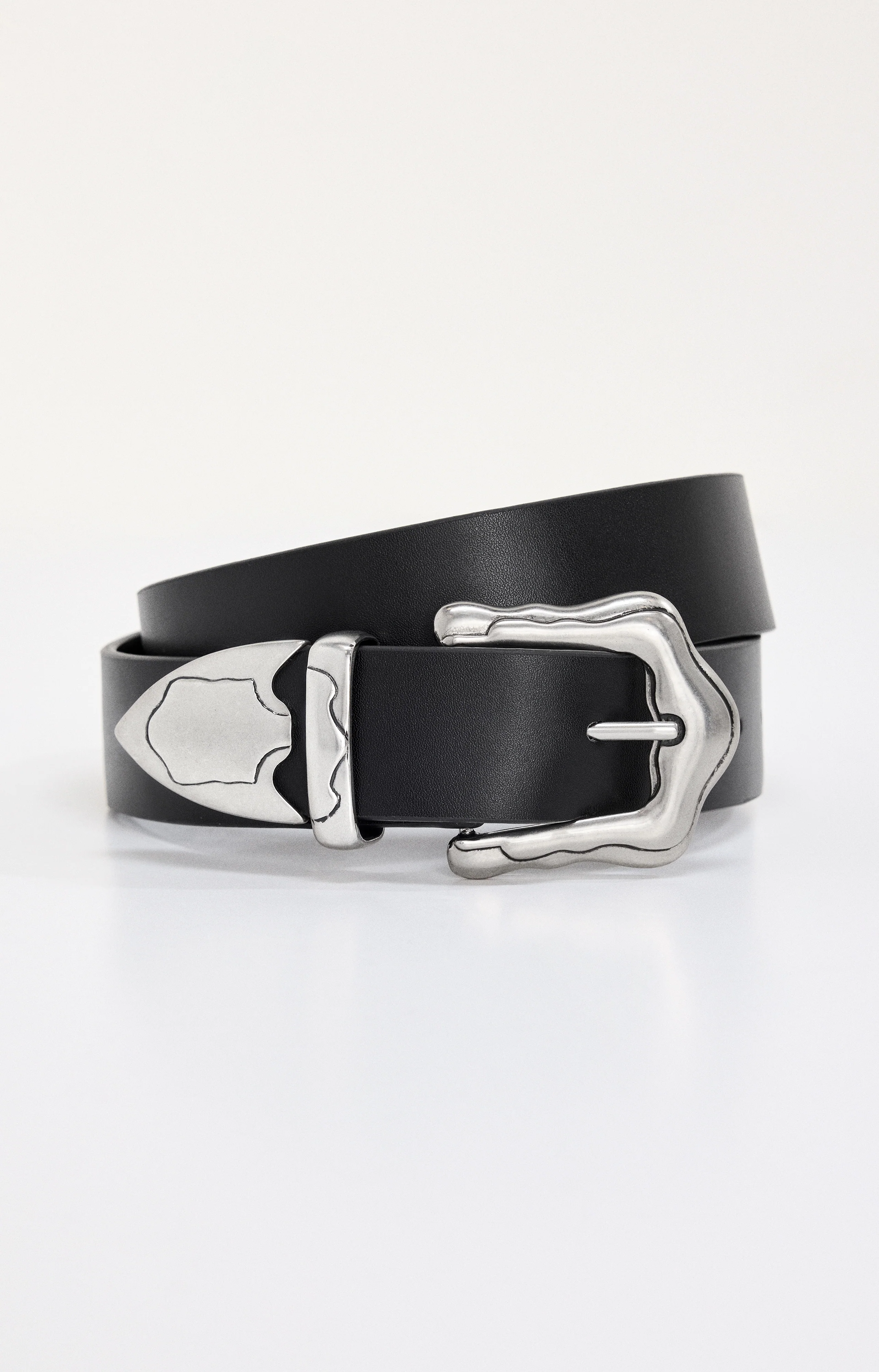 CLASSIC WESTERN BELT Black001