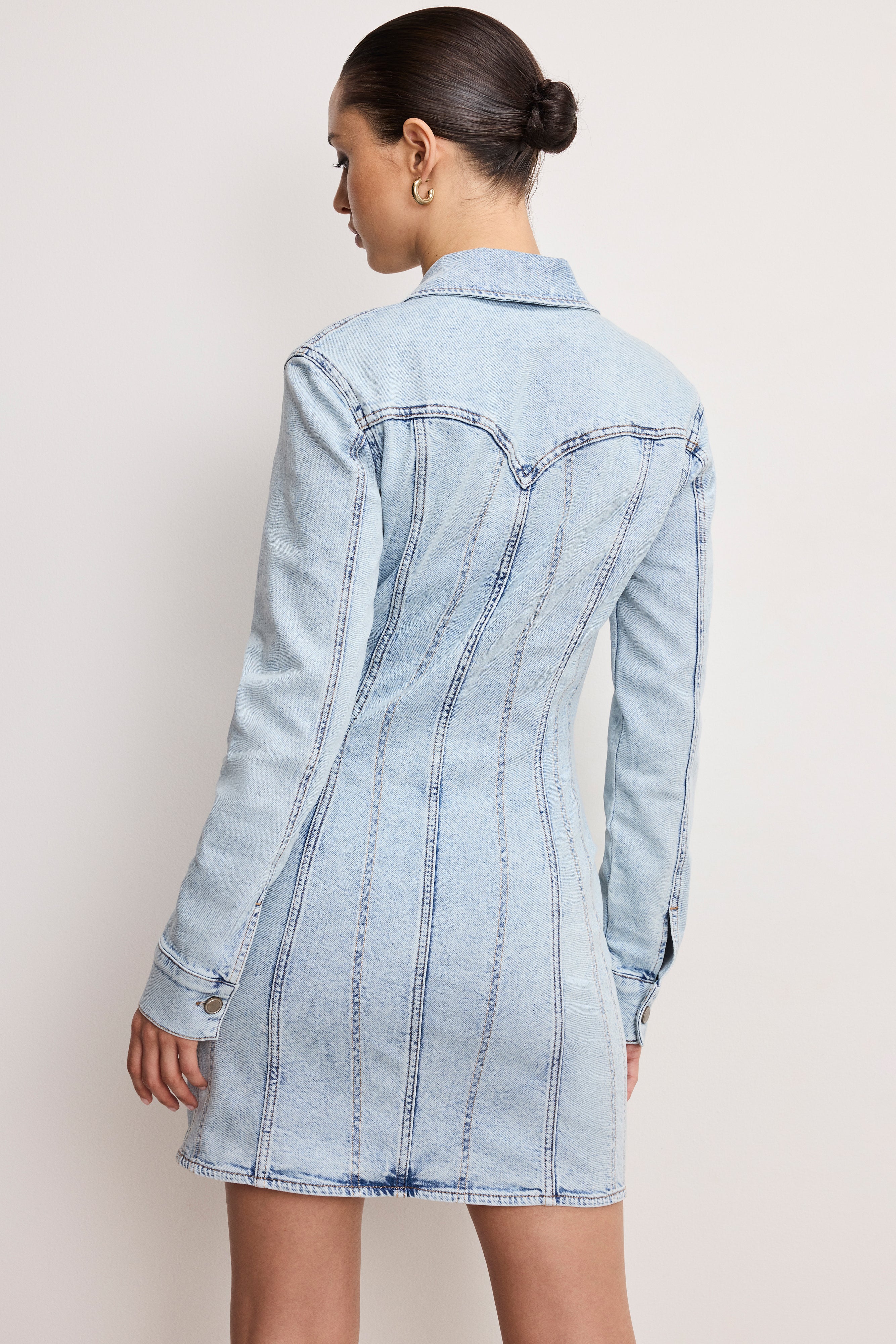 DOLLY DENIM CORSET DRESS Indigo1022 5 DOLLY DENIM CORSET DRESS Indigo1022