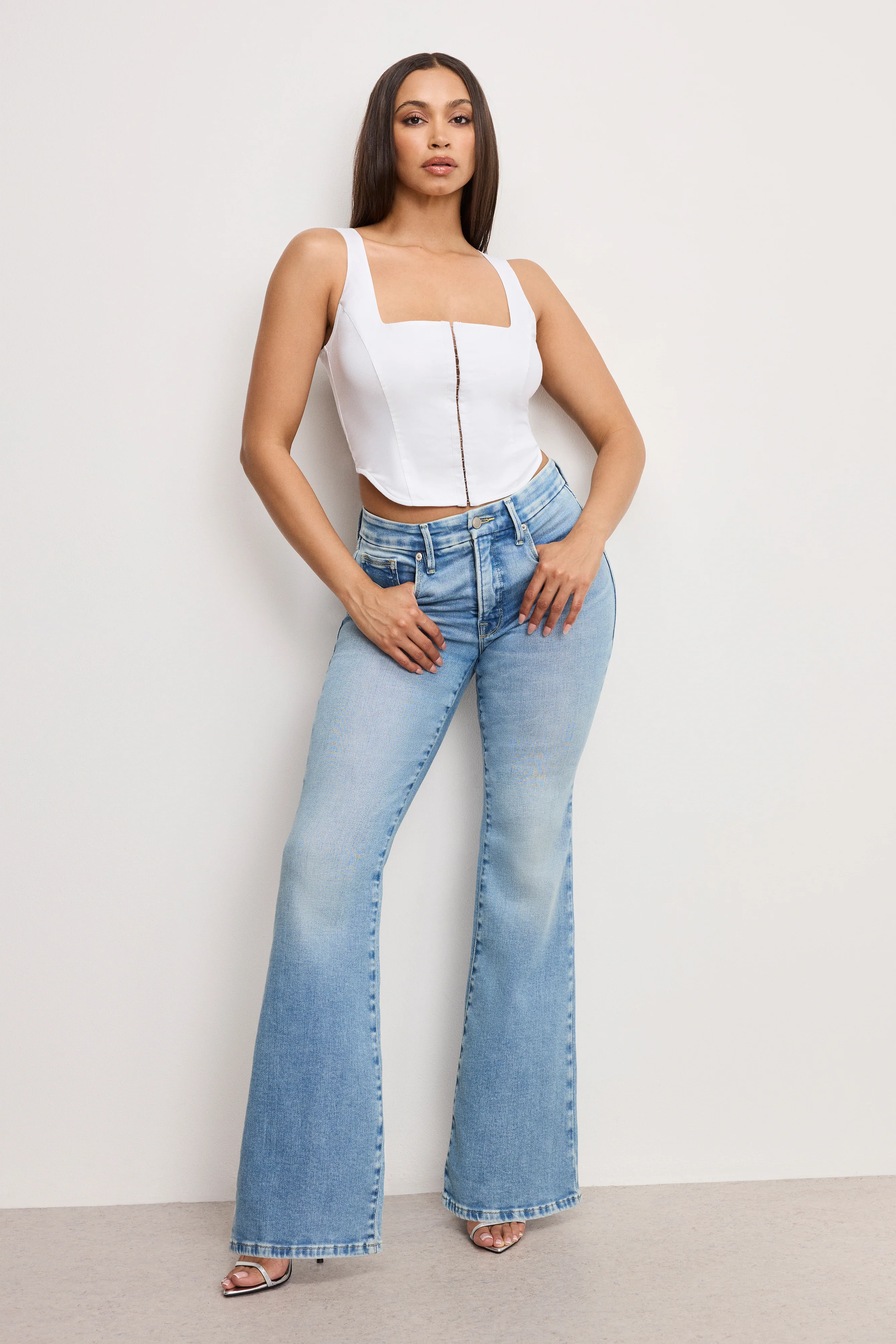 DOLLY POPLIN BUSTIER White001 7 DOLLY POPLIN BUSTIER White001