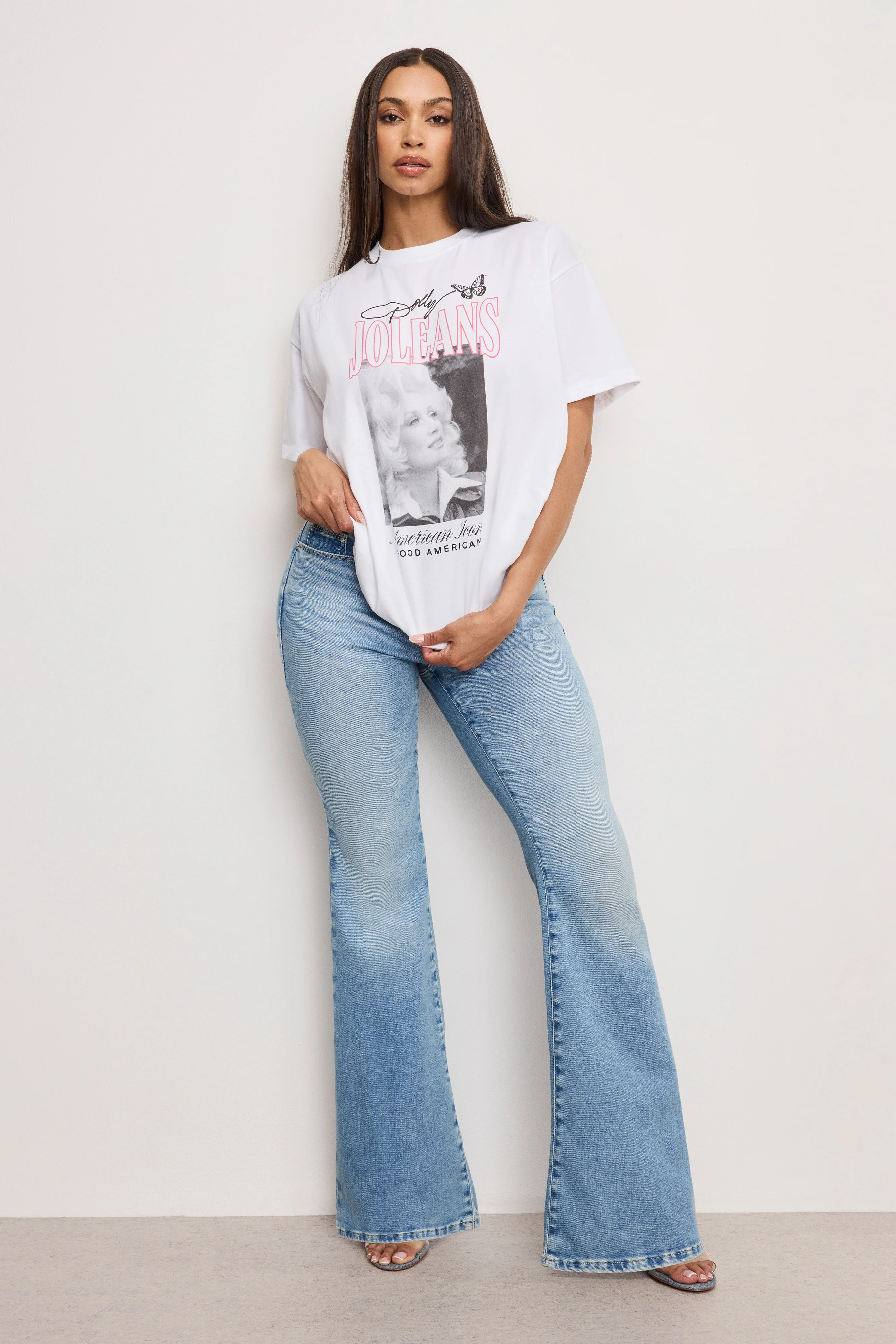 DOLLY OVERSIZED CONCERT TEE White001 5 DOLLY OVERSIZED CONCERT TEE White001