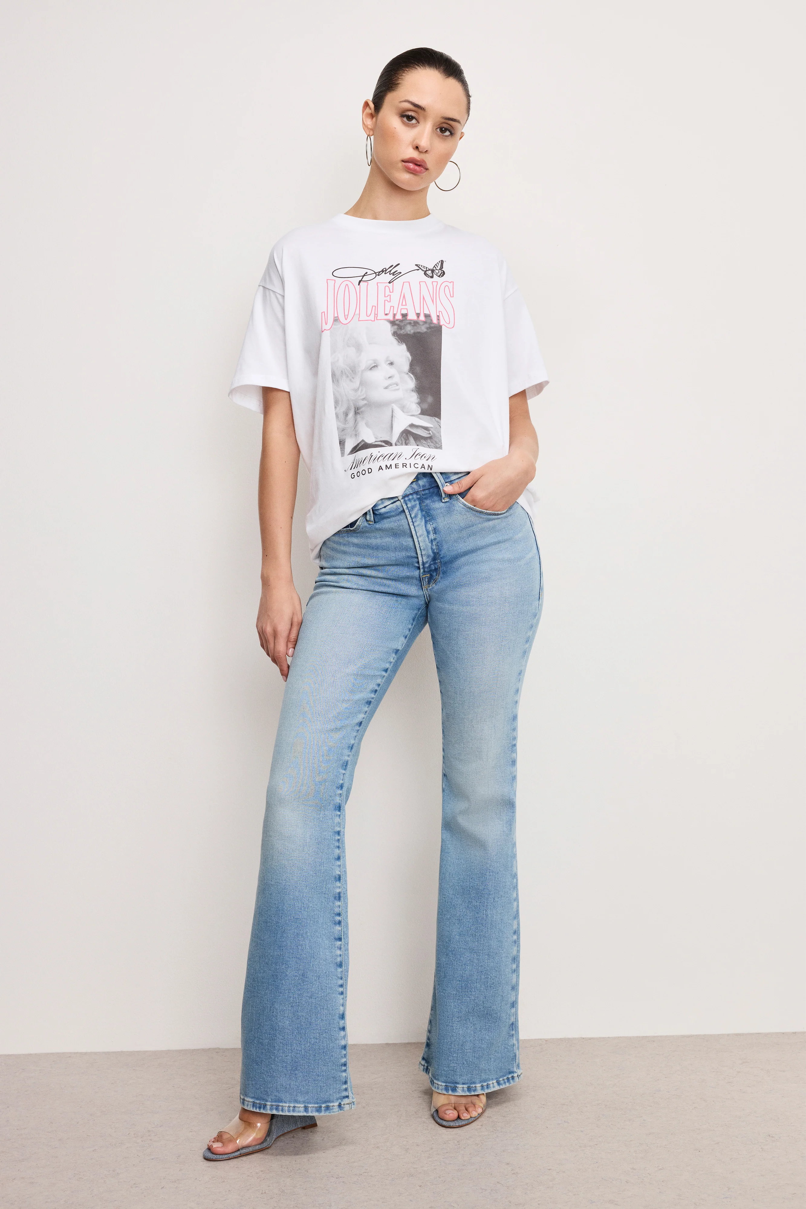 DOLLY OVERSIZED CONCERT TEE White001 9 DOLLY OVERSIZED CONCERT TEE White001