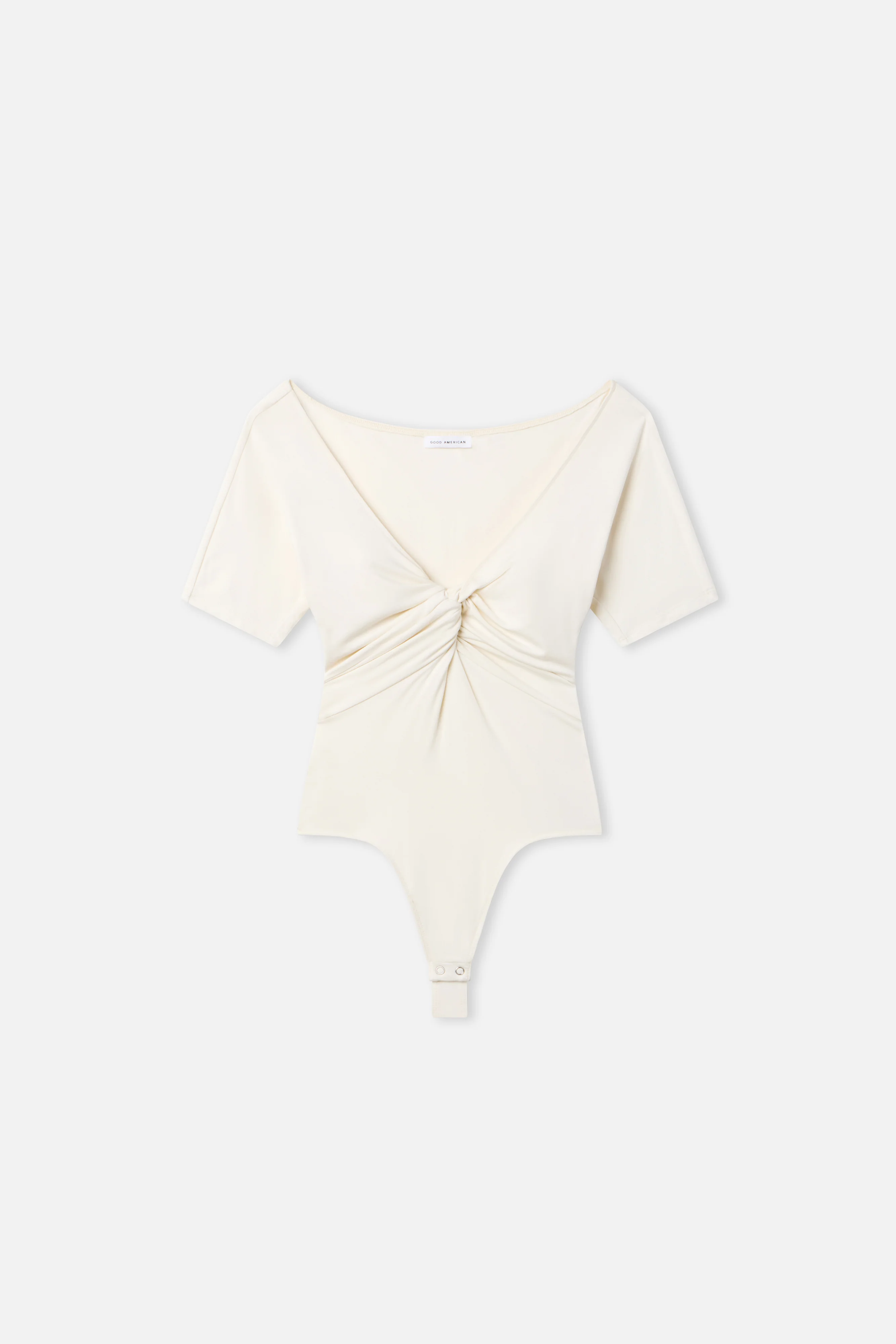 JERSEY TWIST FRONT BODYSUIT Ecru003