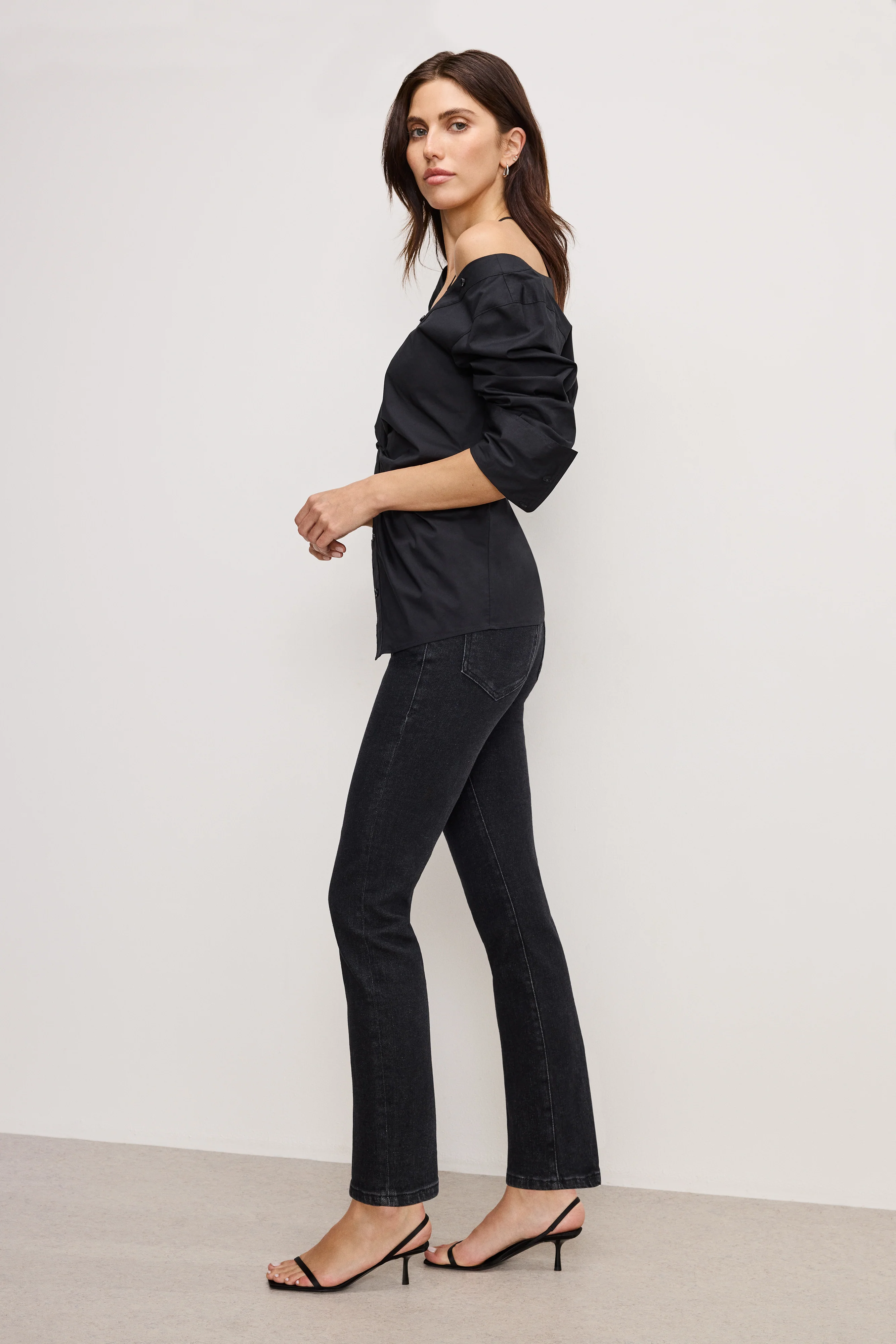 GOOD LEGS STRAIGHT JEANS Black184