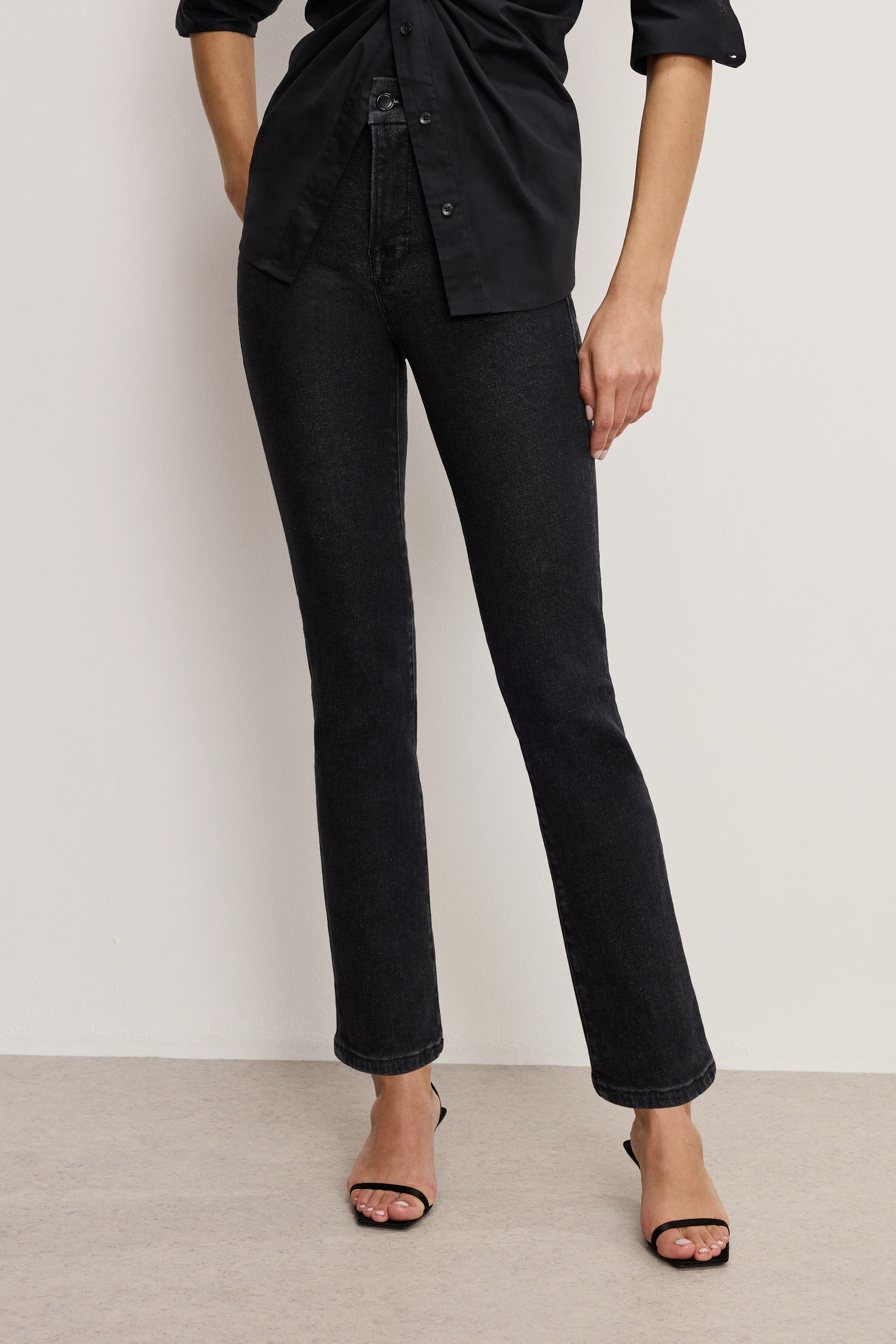 GOOD LEGS STRAIGHT JEANS Black184