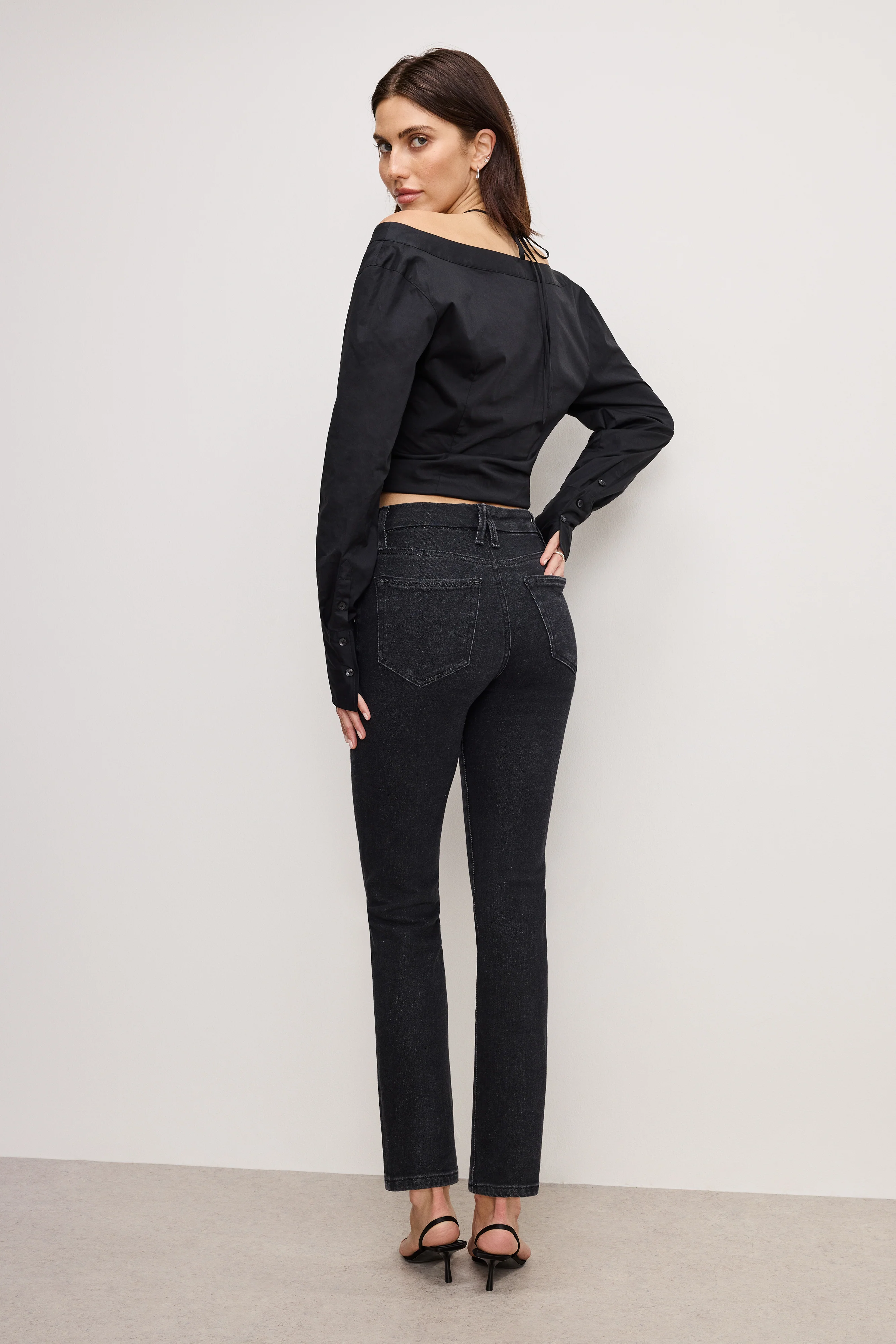 GOOD LEGS STRAIGHT JEANS Black184 4 GOOD LEGS STRAIGHT JEANS Black184