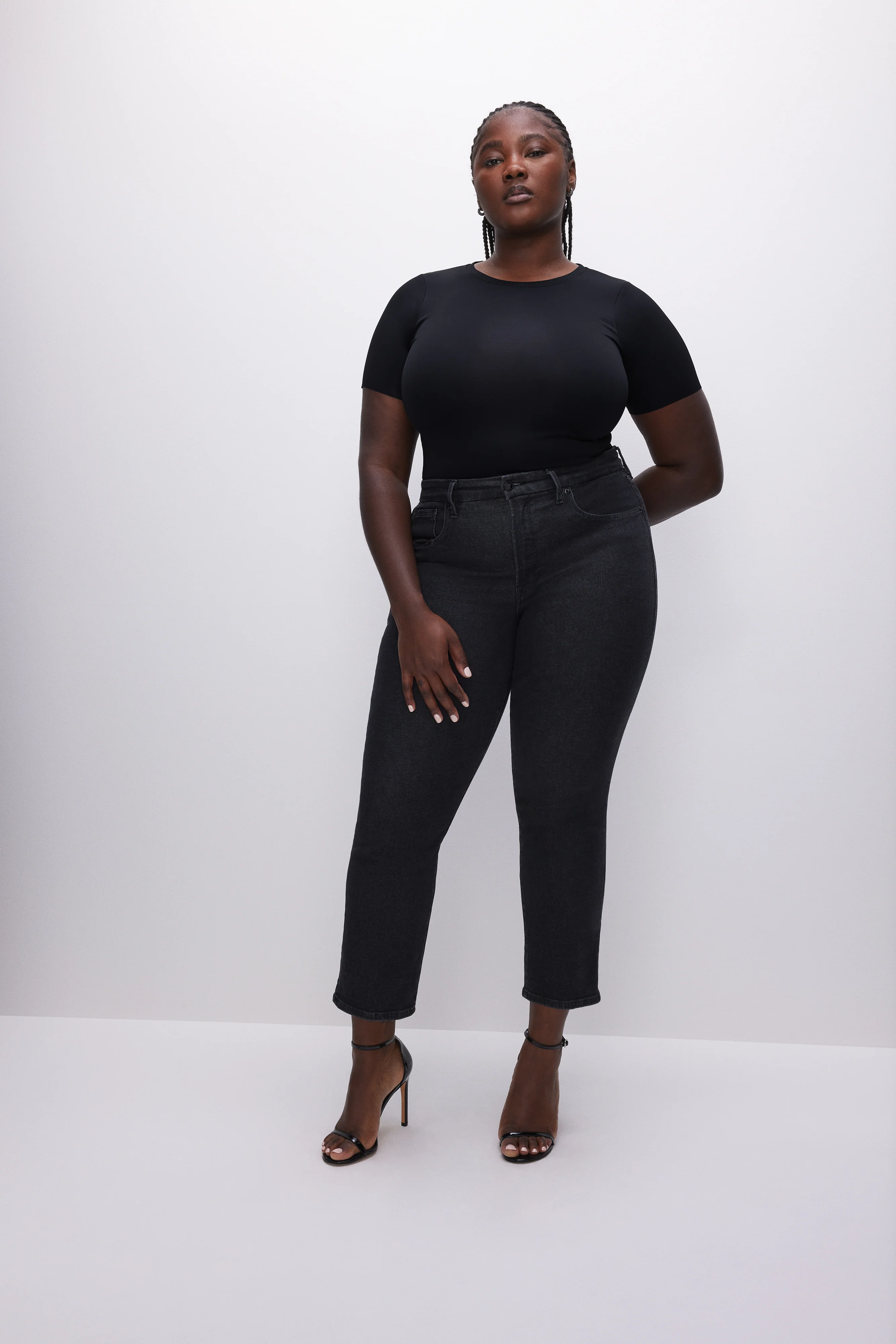 GOOD LEGS STRAIGHT JEANS Black184 6 GOOD LEGS STRAIGHT JEANS Black184