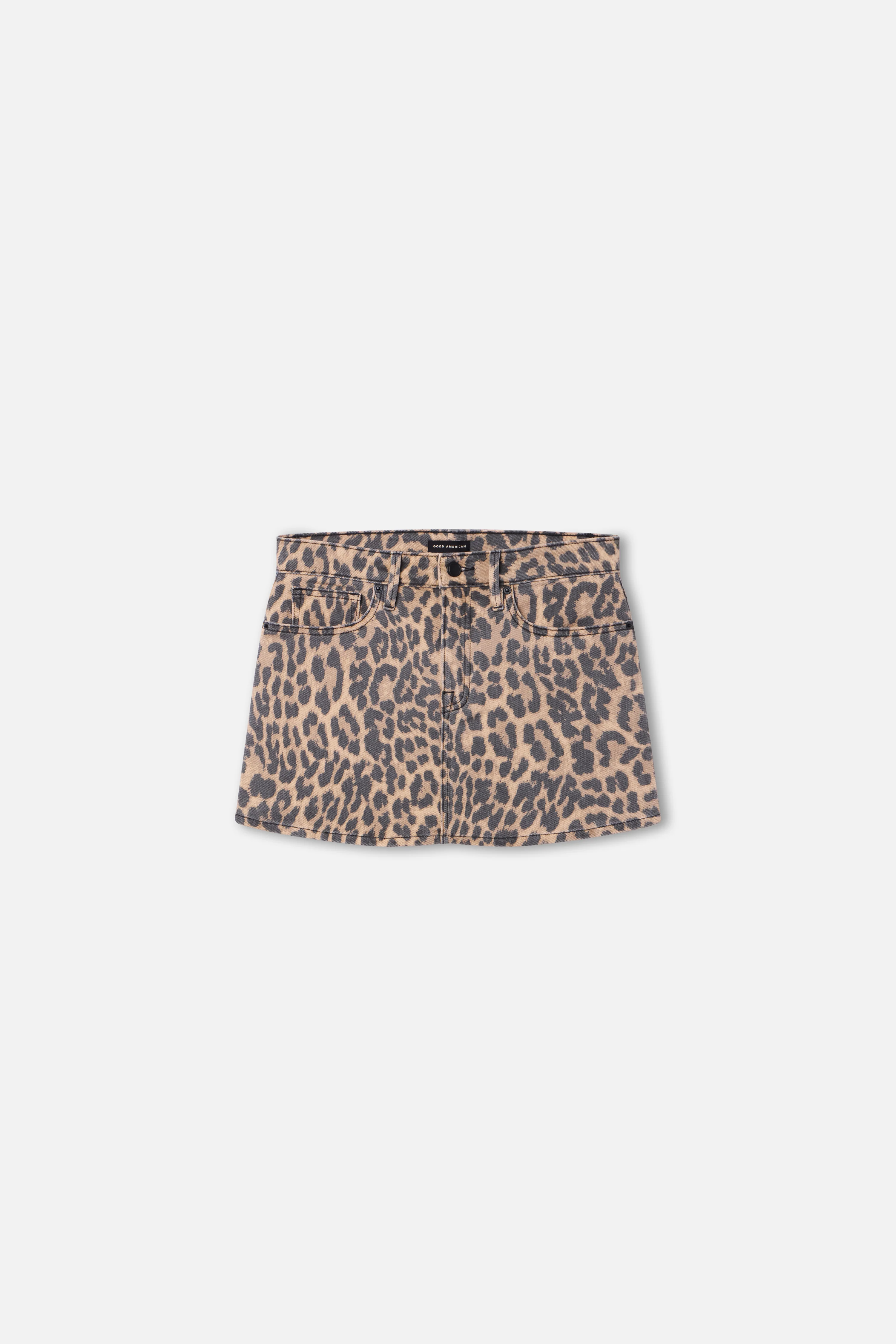 LEOPARD GOOD 90S MINI SKIRT Lucky leopard001