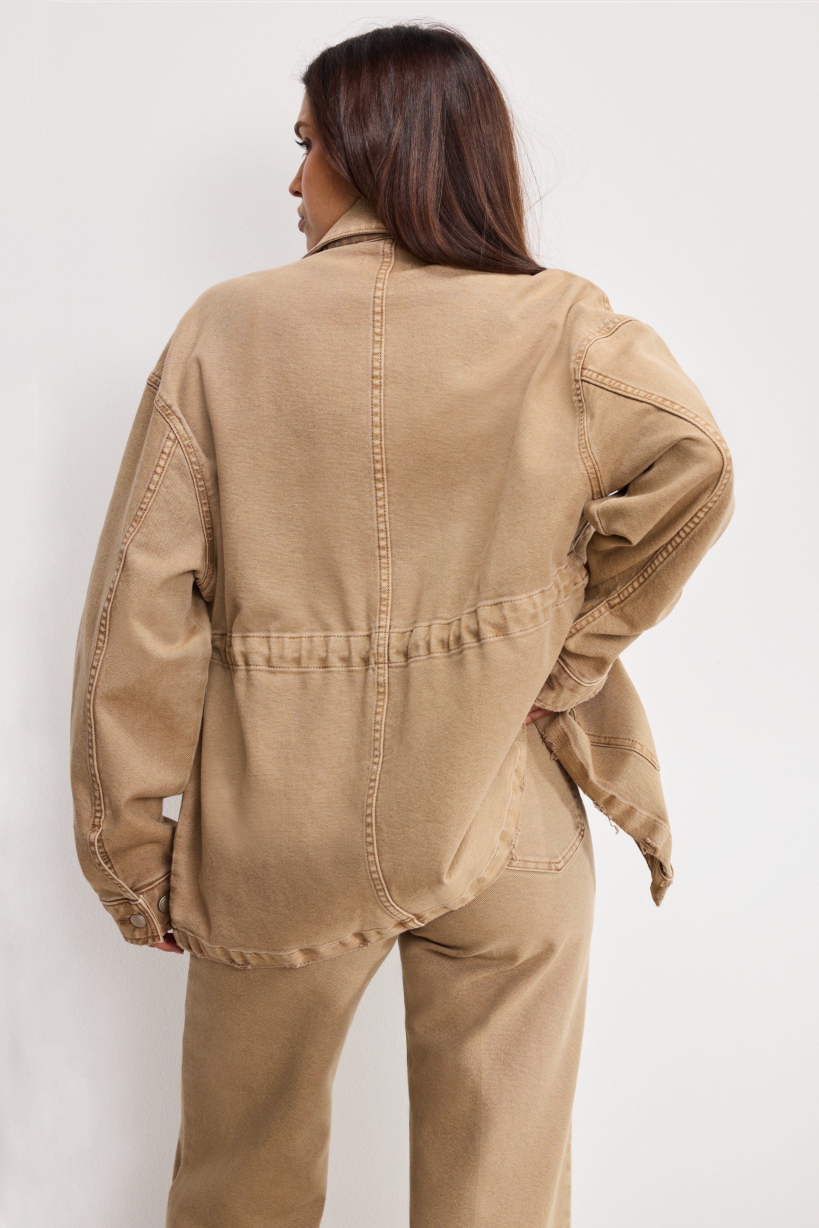 CANVAS JACKET Good khaki001 4 CANVAS JACKET Good khaki001