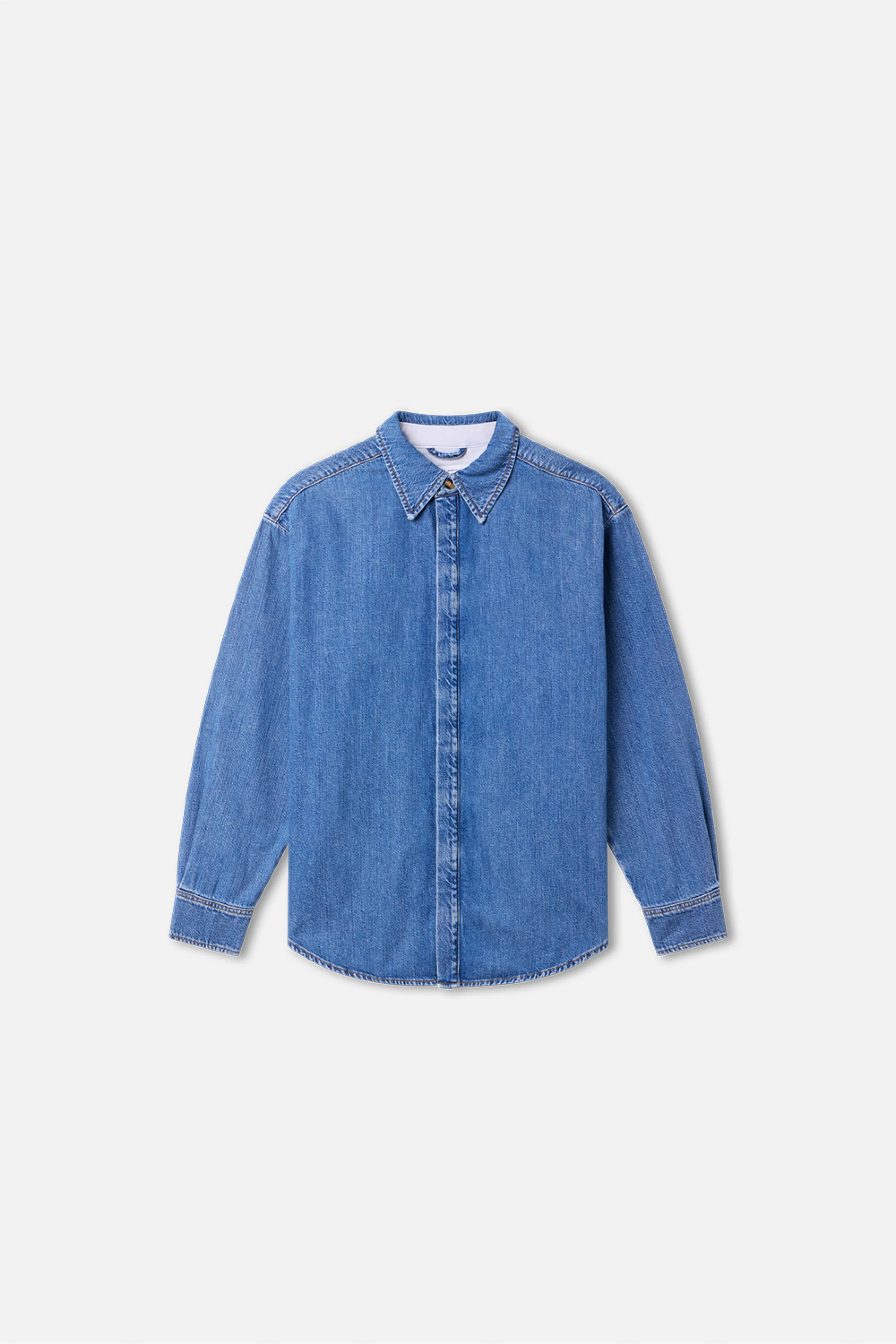 OVERSIZED DENIM SHIRT Indigo1024