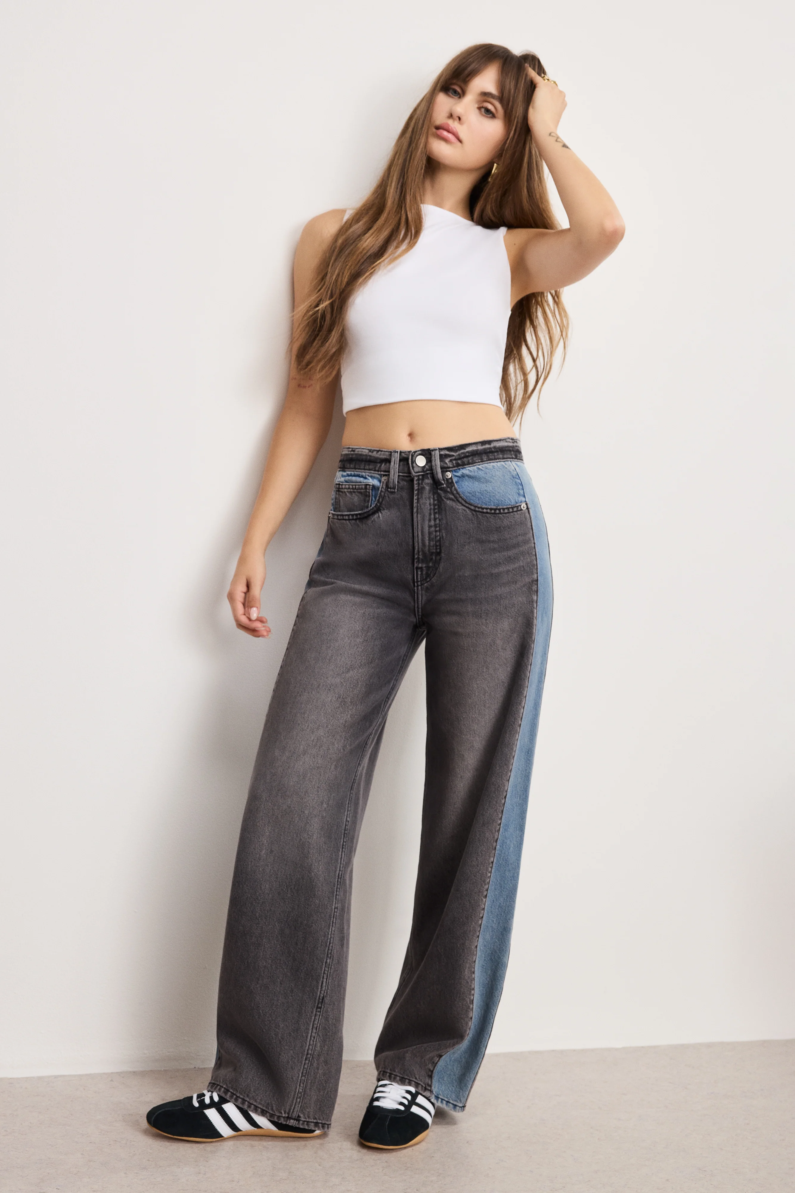 GOOD LOW RISE BAGGY JEANS Indigo1000 5 GOOD LOW RISE BAGGY JEANS Indigo1000