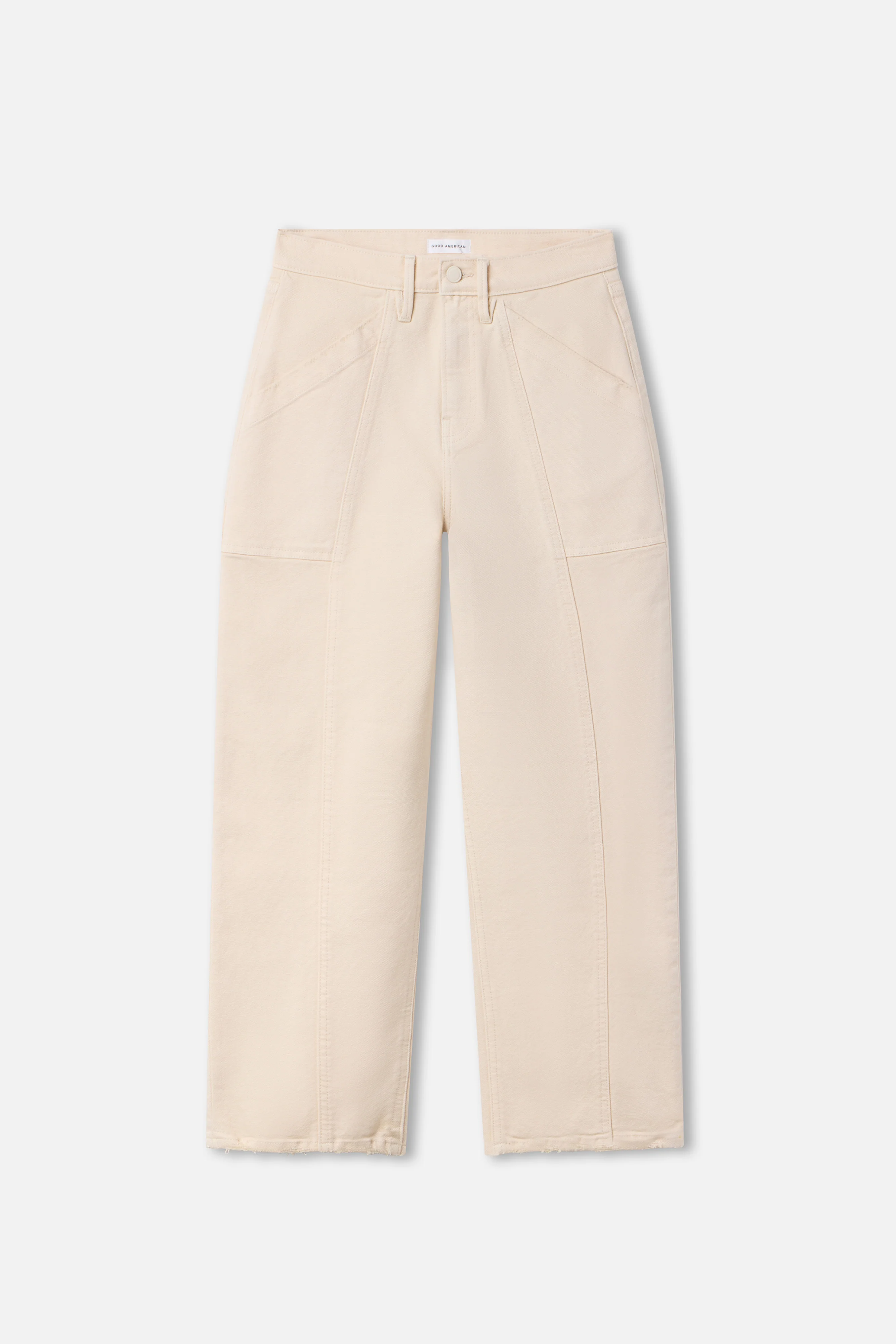 CROPPED BARREL PANTS Canvas