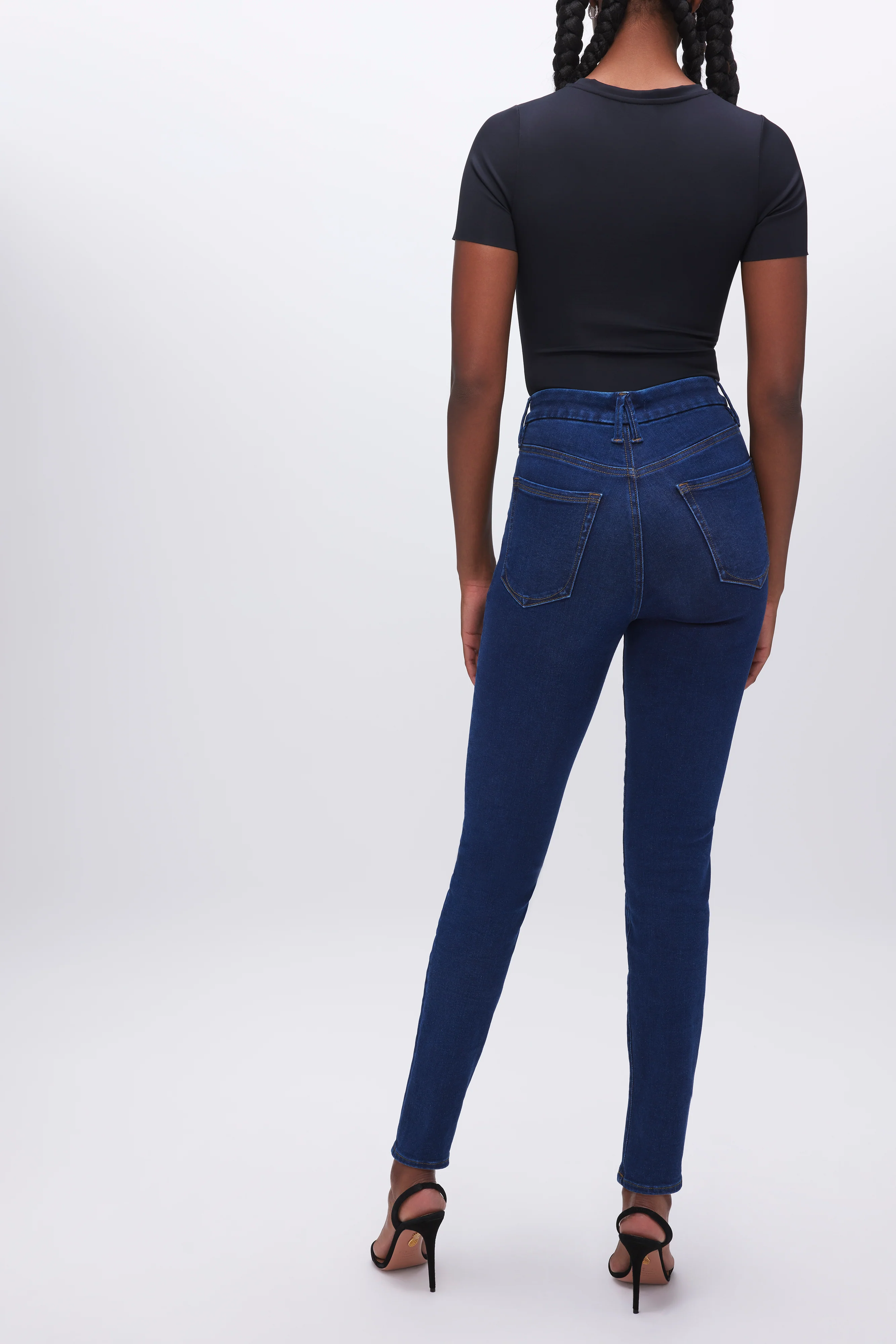 ALWAYS FITS GOOD WAIST SKINNY JEANS Blue821 4 ALWAYS FITS GOOD WAIST SKINNY JEANS Blue821