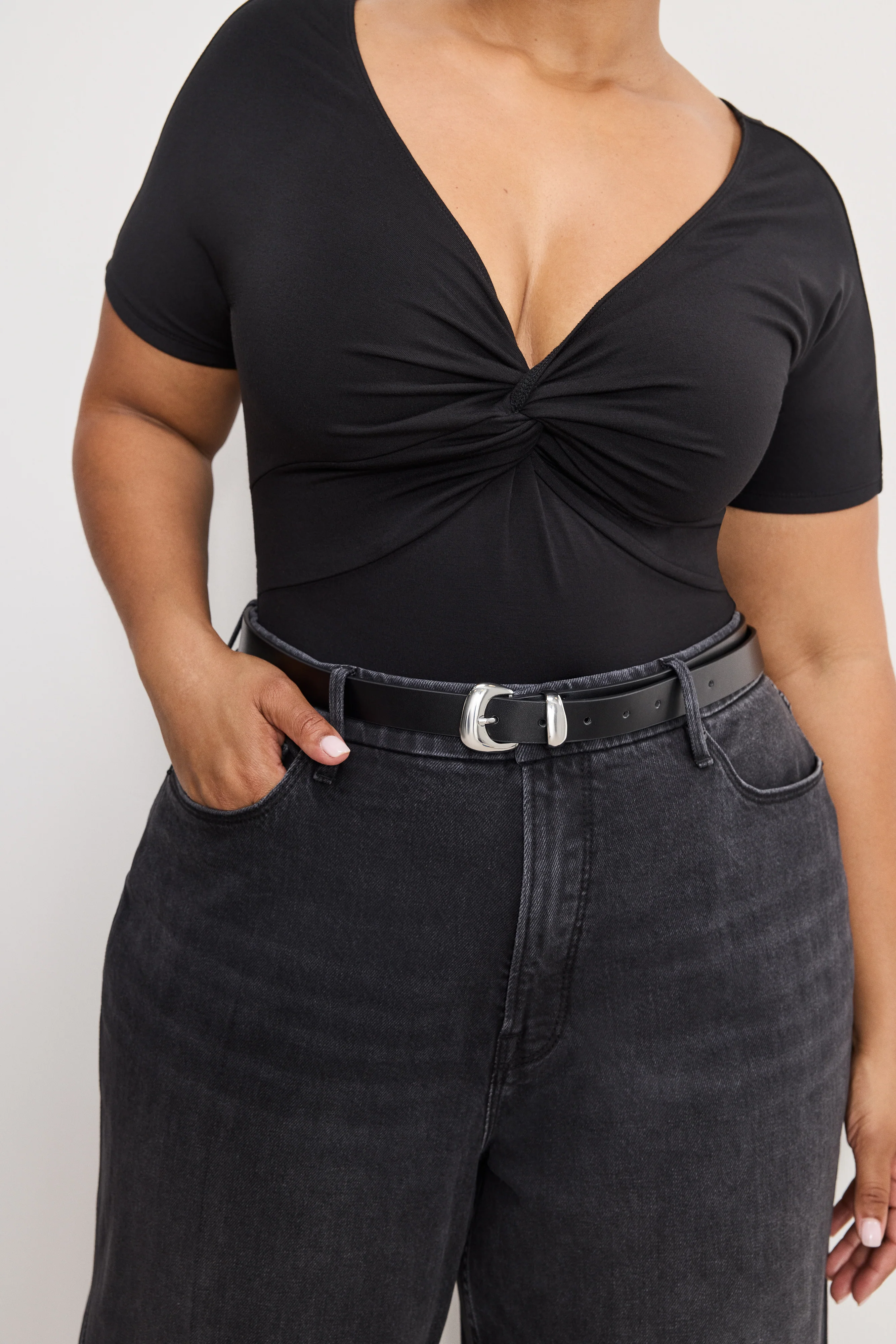 GOOD SKATE CROPPED WIDE JEANS Black407 3 GOOD SKATE CROPPED WIDE JEANS Black407