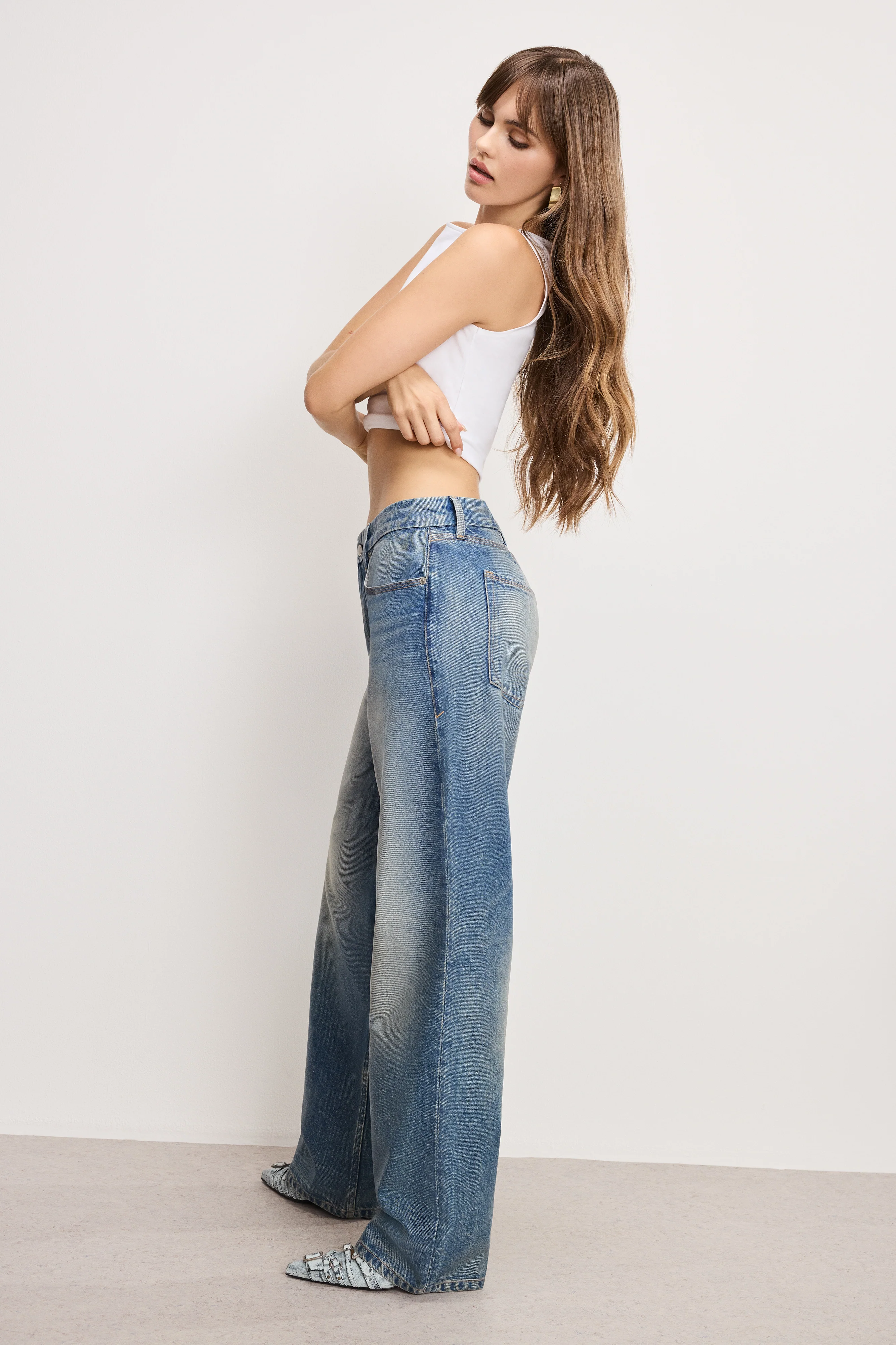 GOOD 90S RELAXED COATED JEANS Indigo927 4 GOOD 90S RELAXED COATED JEANS Indigo927