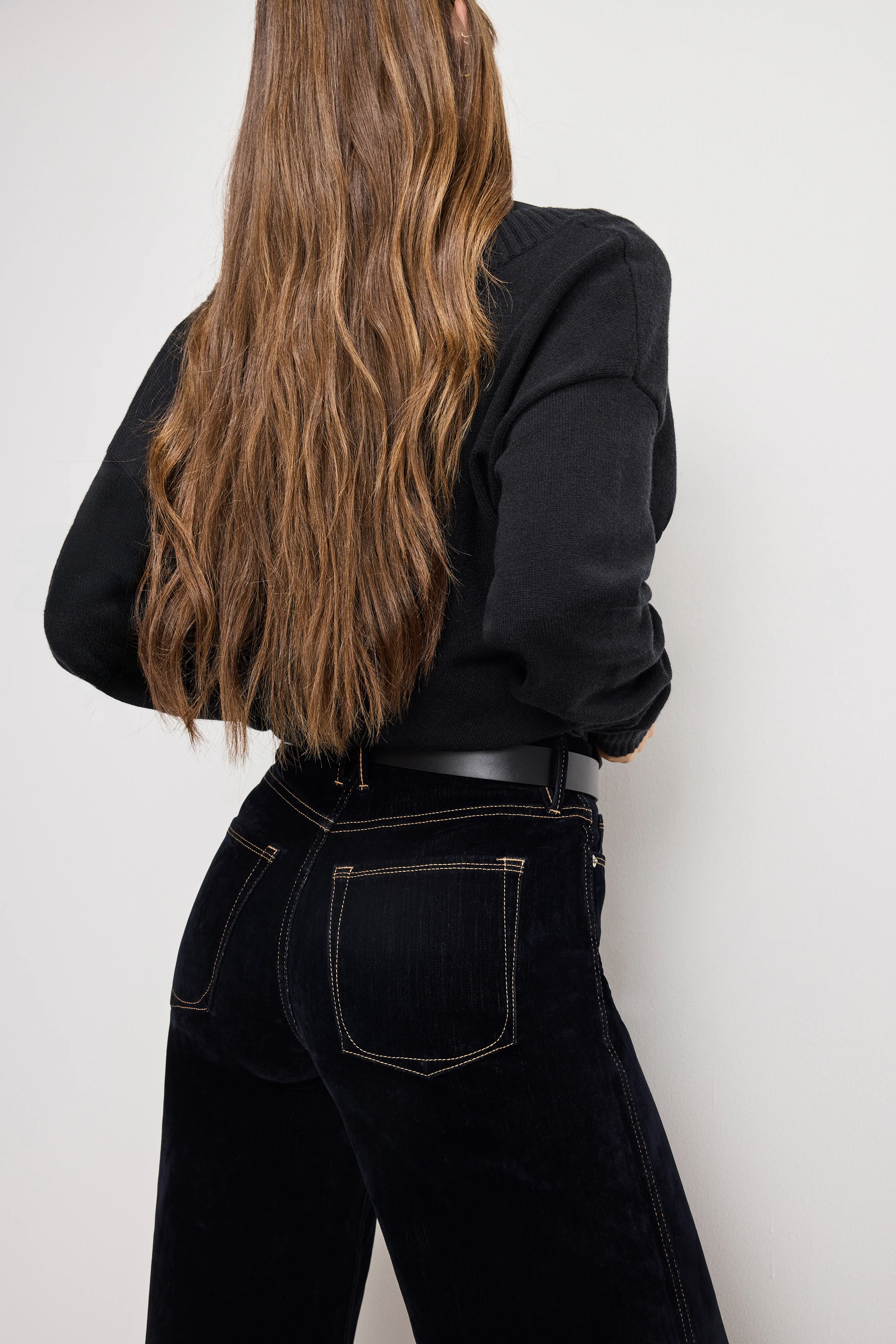 GOOD SKATE VELVET DENIM JEANS Indigo939 6 GOOD SKATE VELVET DENIM JEANS Indigo939