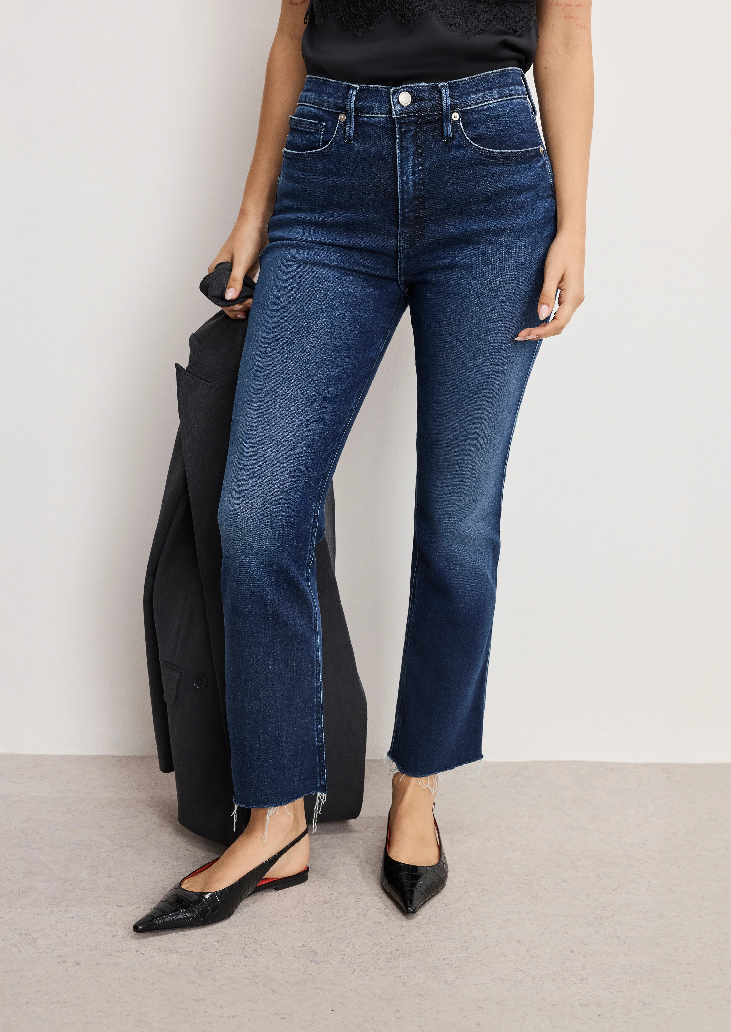 SOFT TECH GOOD KICK FLARE JEANS Indigo1068