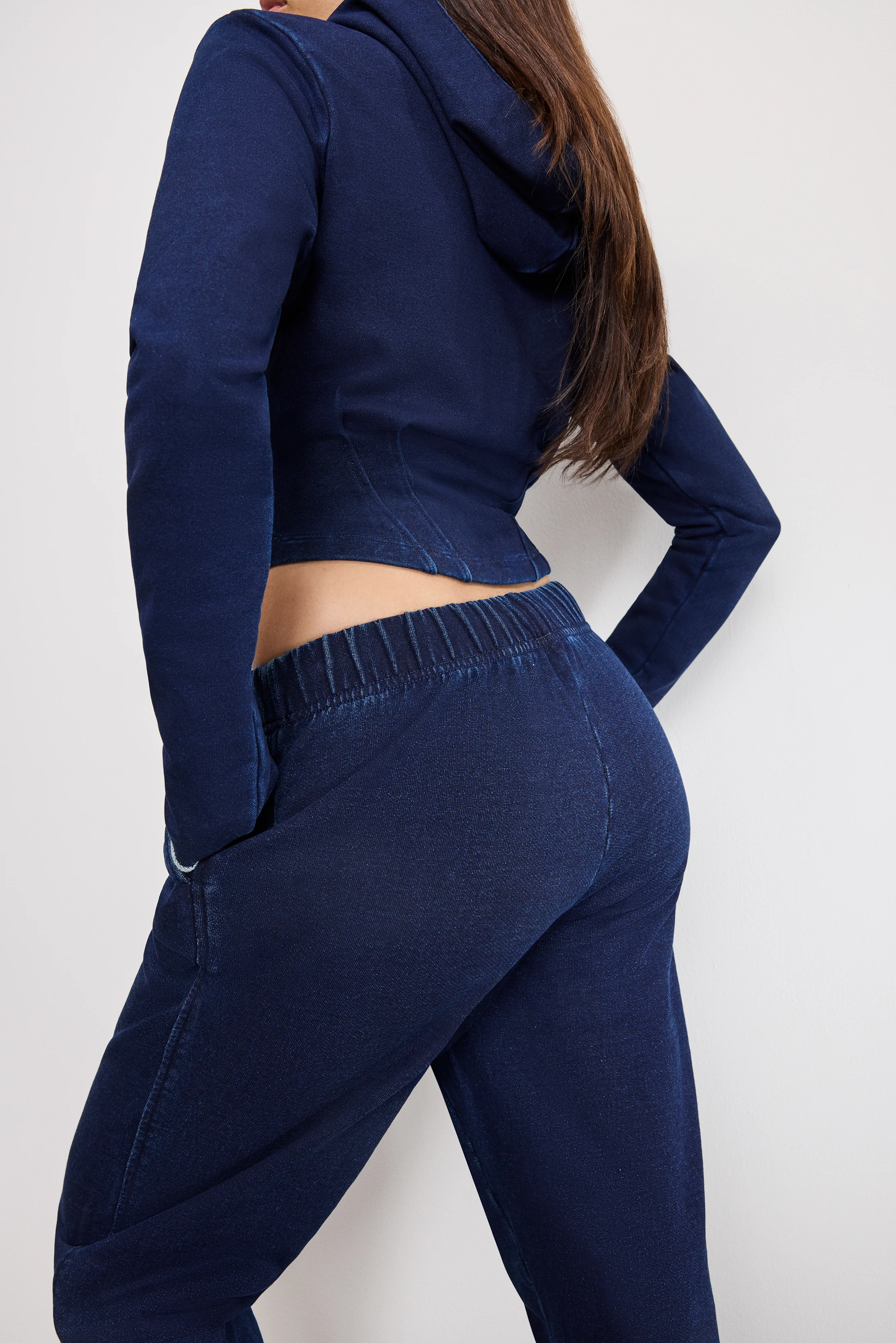 JEANIUS BOYFRIEND SWEATPANTS Indigo1029 4 JEANIUS BOYFRIEND SWEATPANTS Indigo1029