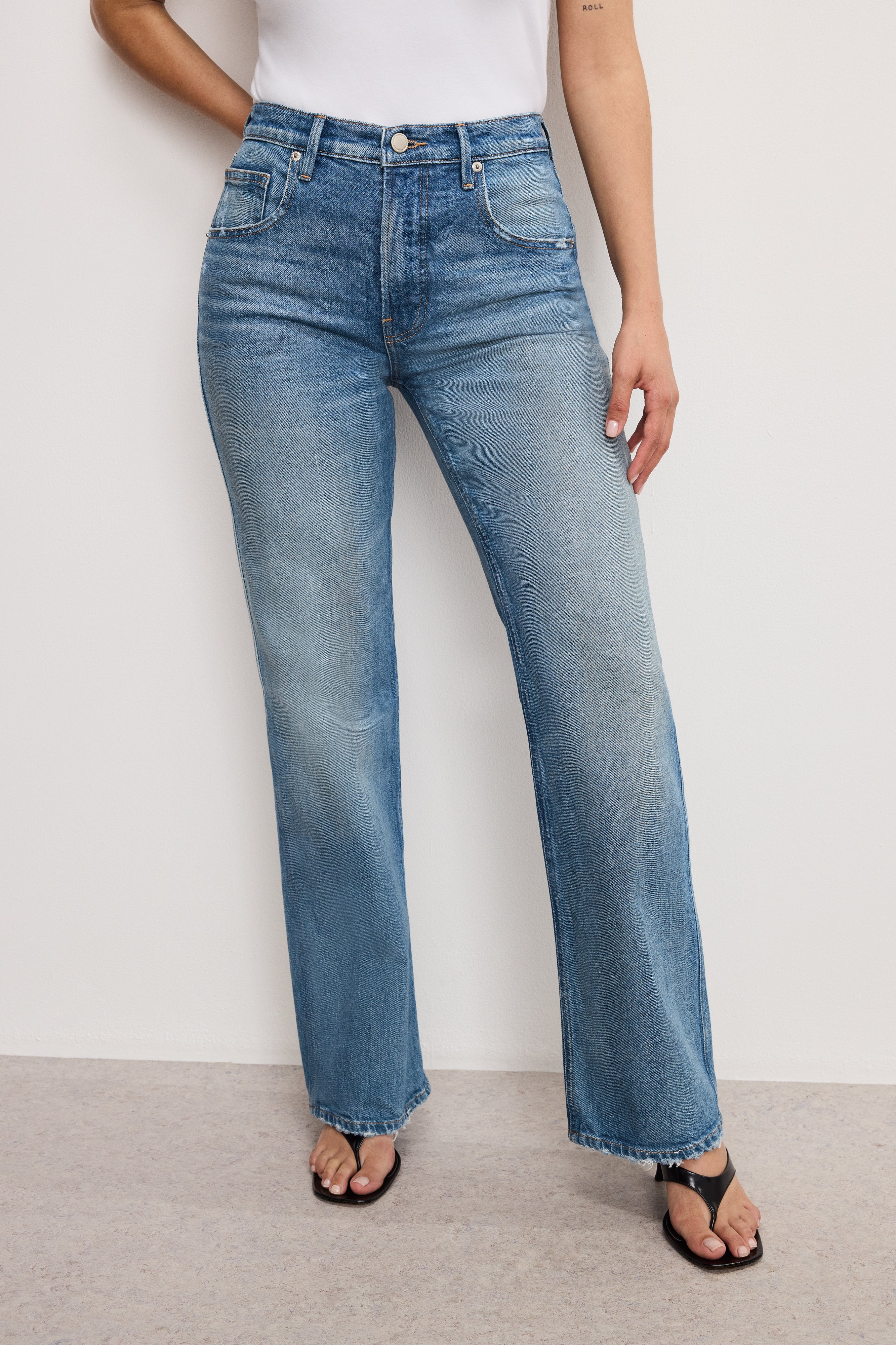 GOOD COWBOY PETITE BOOTCUT JEANS Indigo998